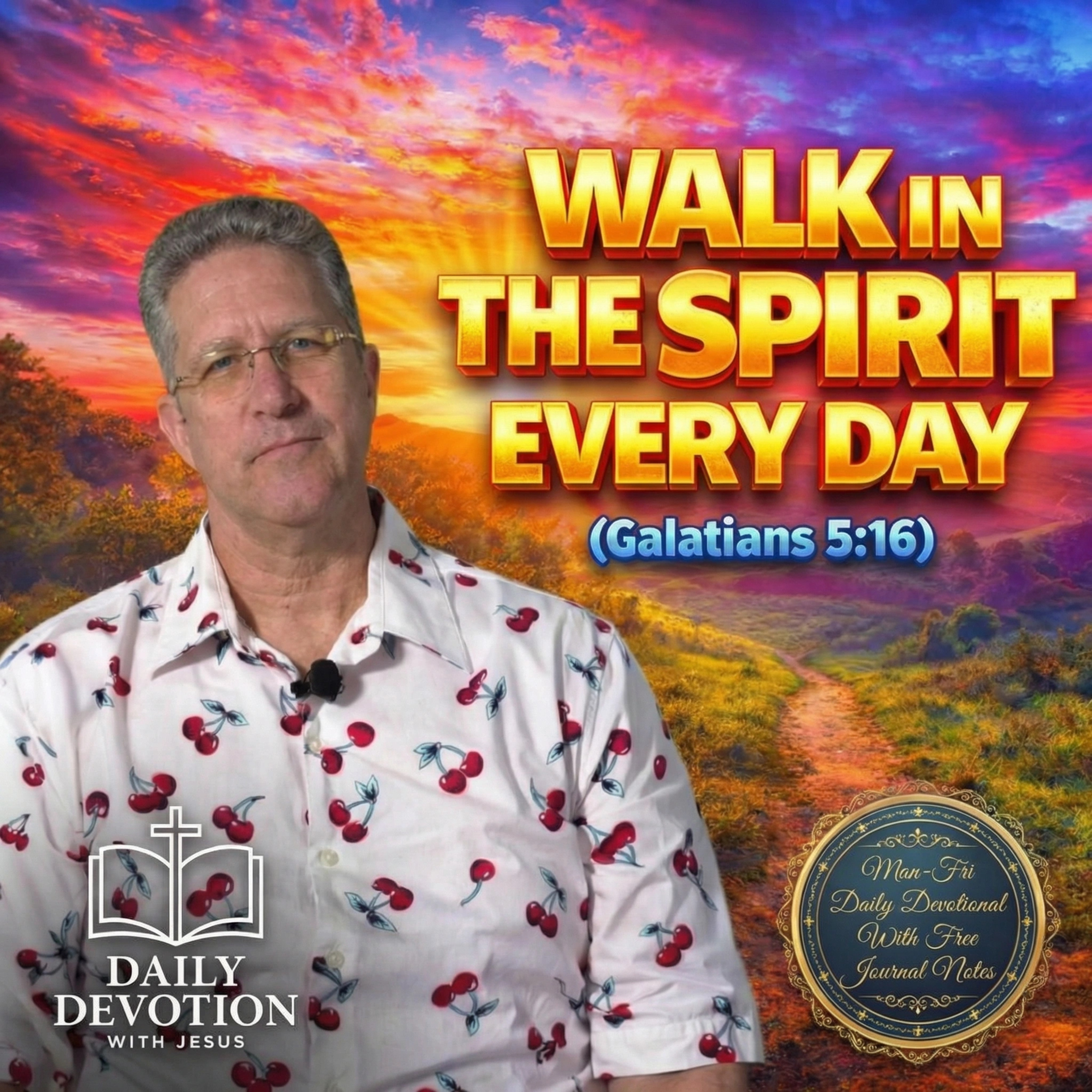 Walk in the Spirit Every Day | Galatians 5:16 | Daily Devotion with Jesus episode artwork