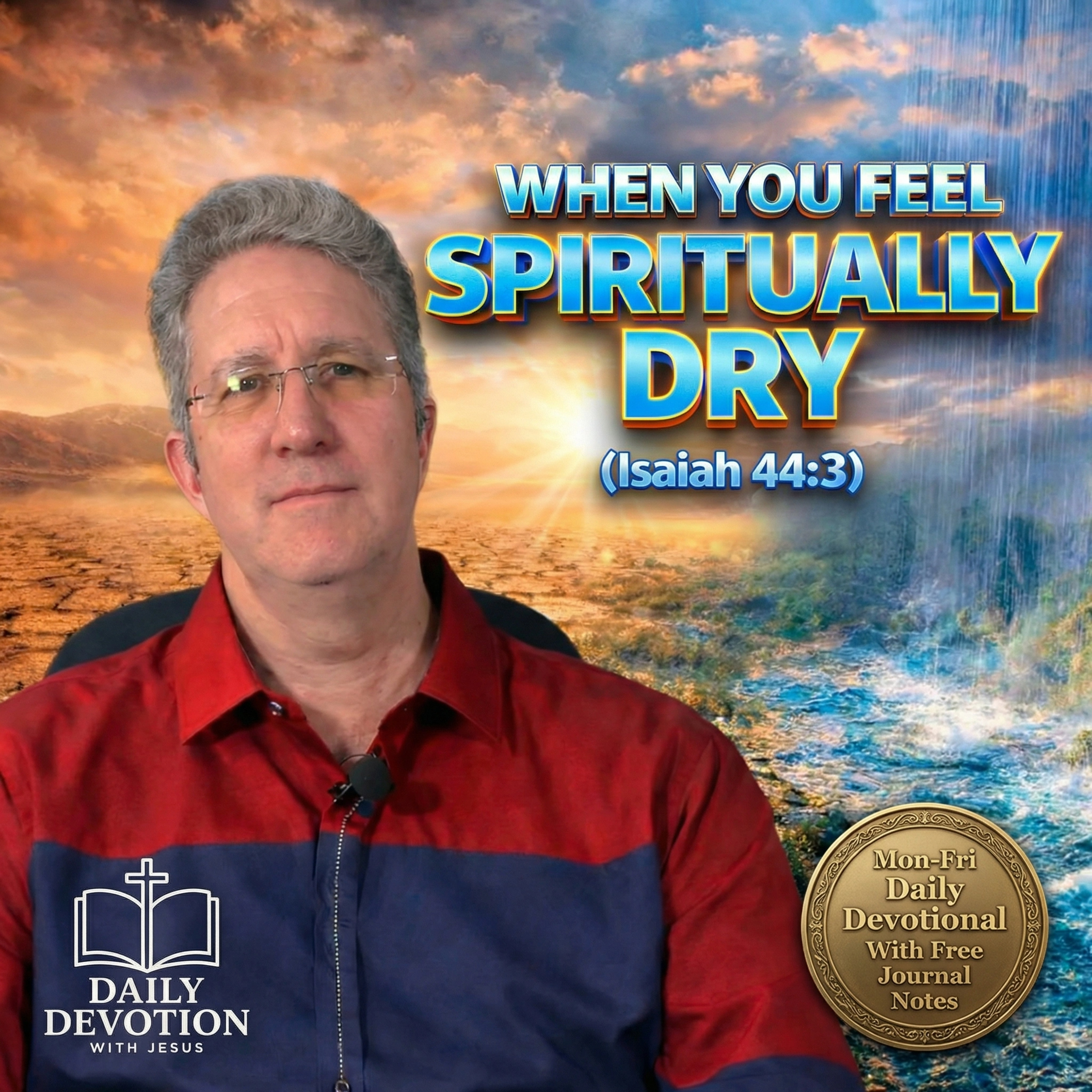 When You Feel Spiritually Dry | Isaiah 44:3 | Daily Devotion with Jesus episode artwork