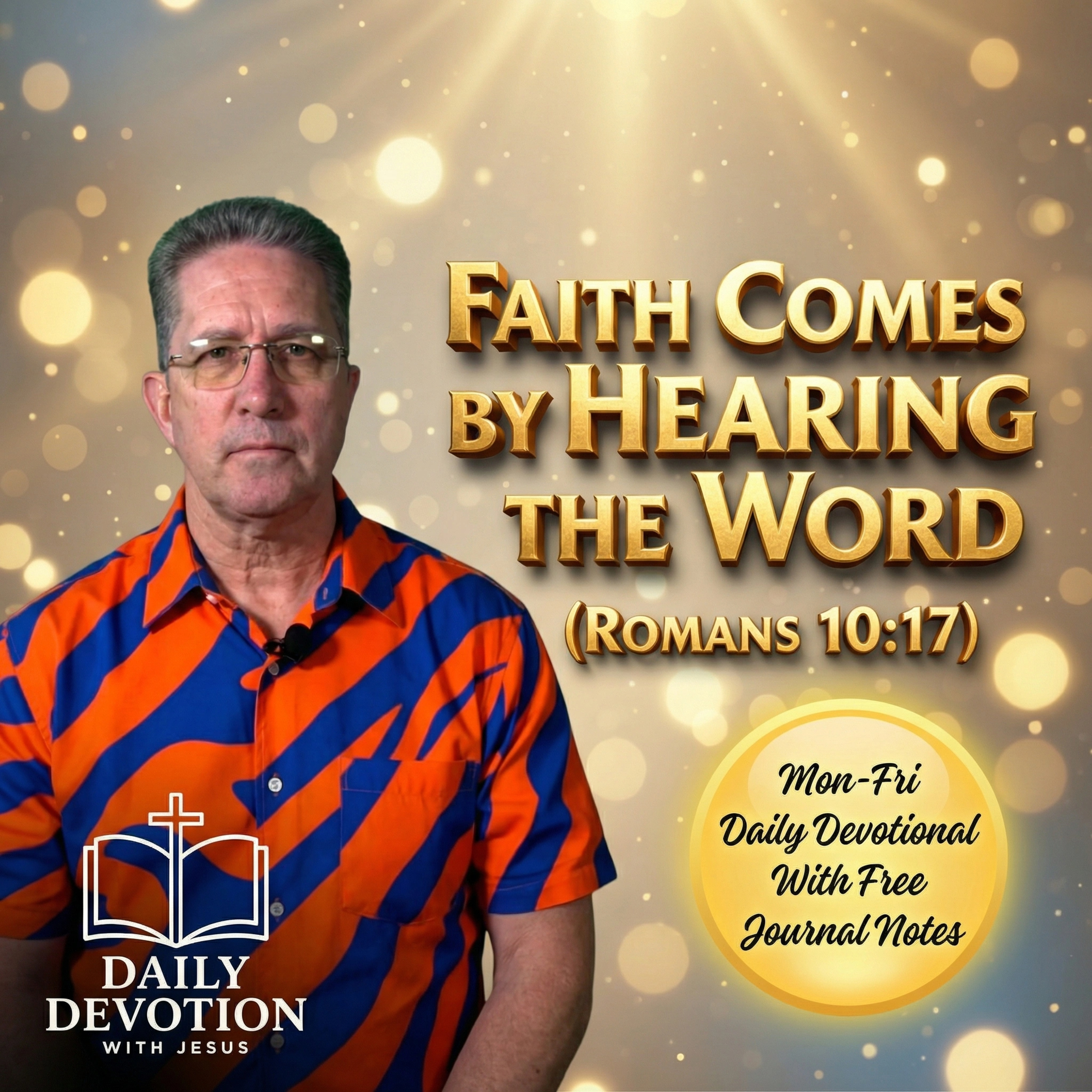 Faith Comes by Hearing the Word | Romans 10:17 | Daily Devotion with Jesus episode artwork