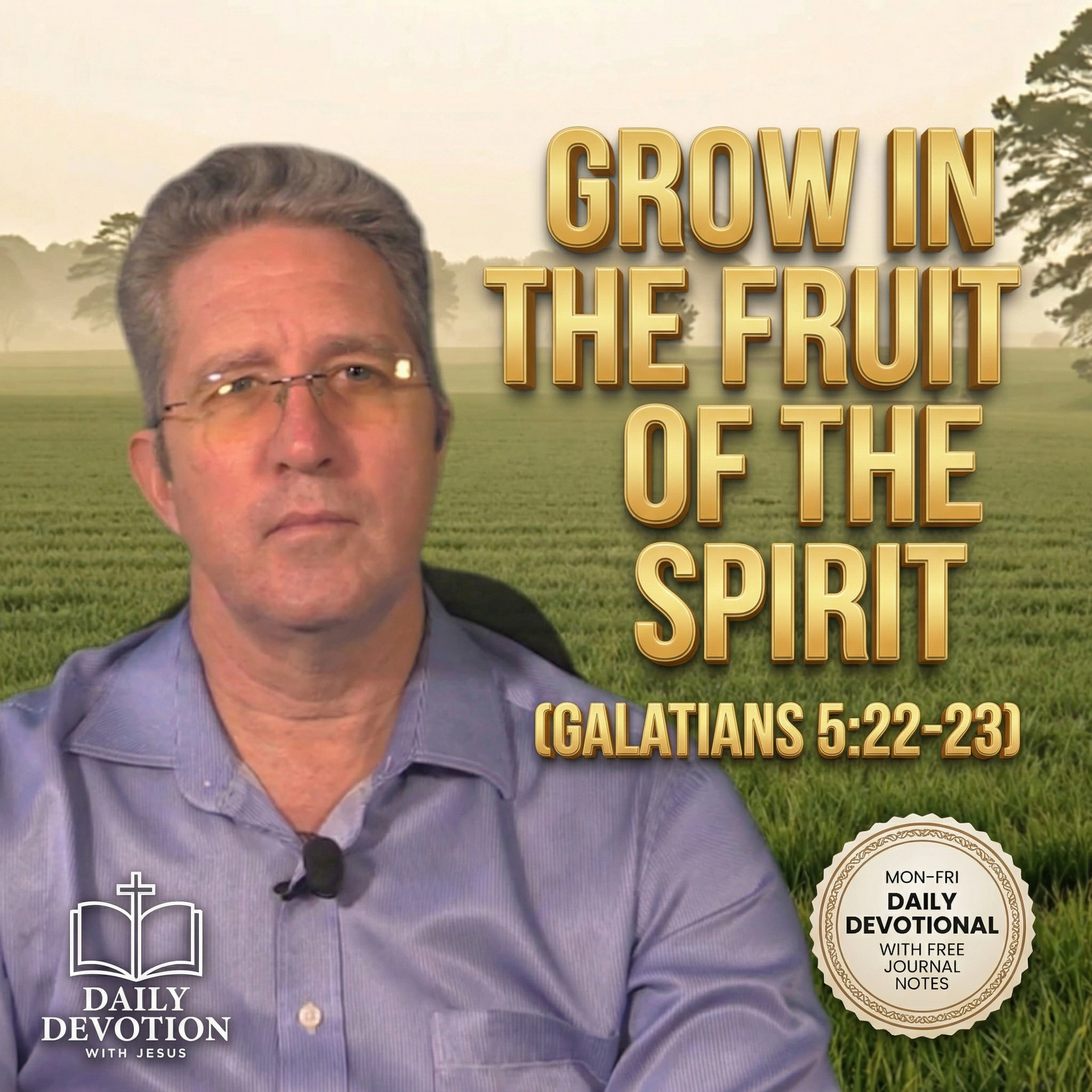 Grow in the fruit of the Spirit | Galatians 5:22–23 | Daily Devotion with Jesus episode artwork