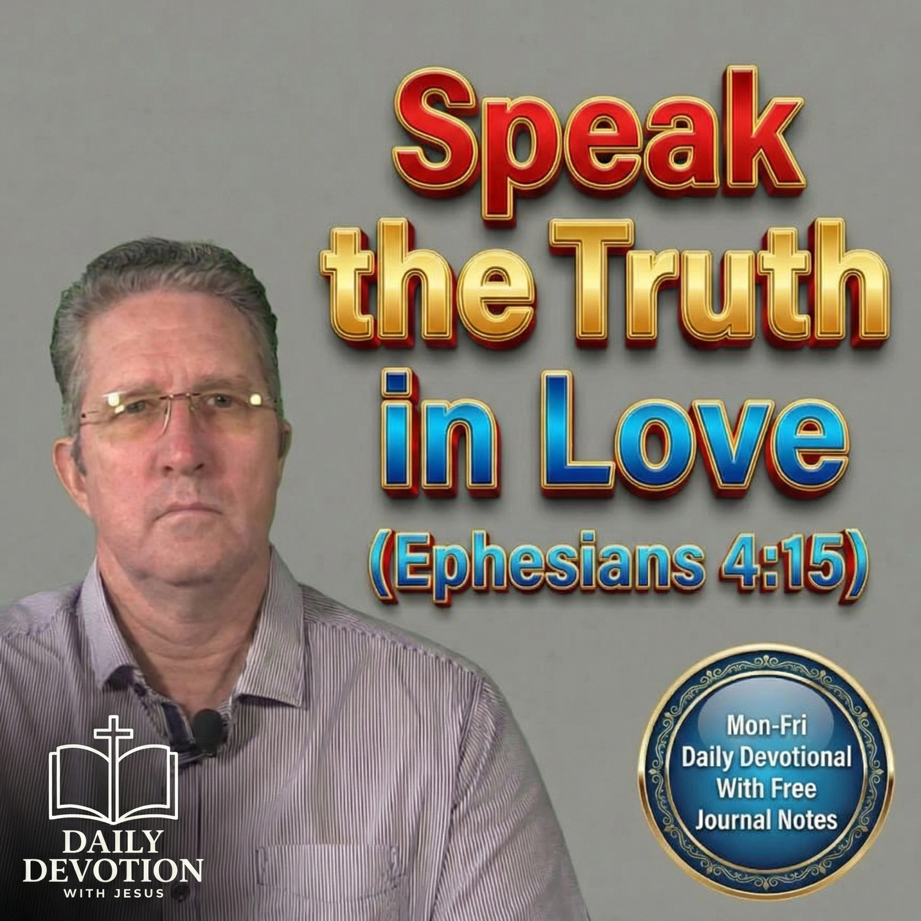 Speak the Truth in Love | Ephesians 4:15 | Daily Devotion with Jesus episode artwork