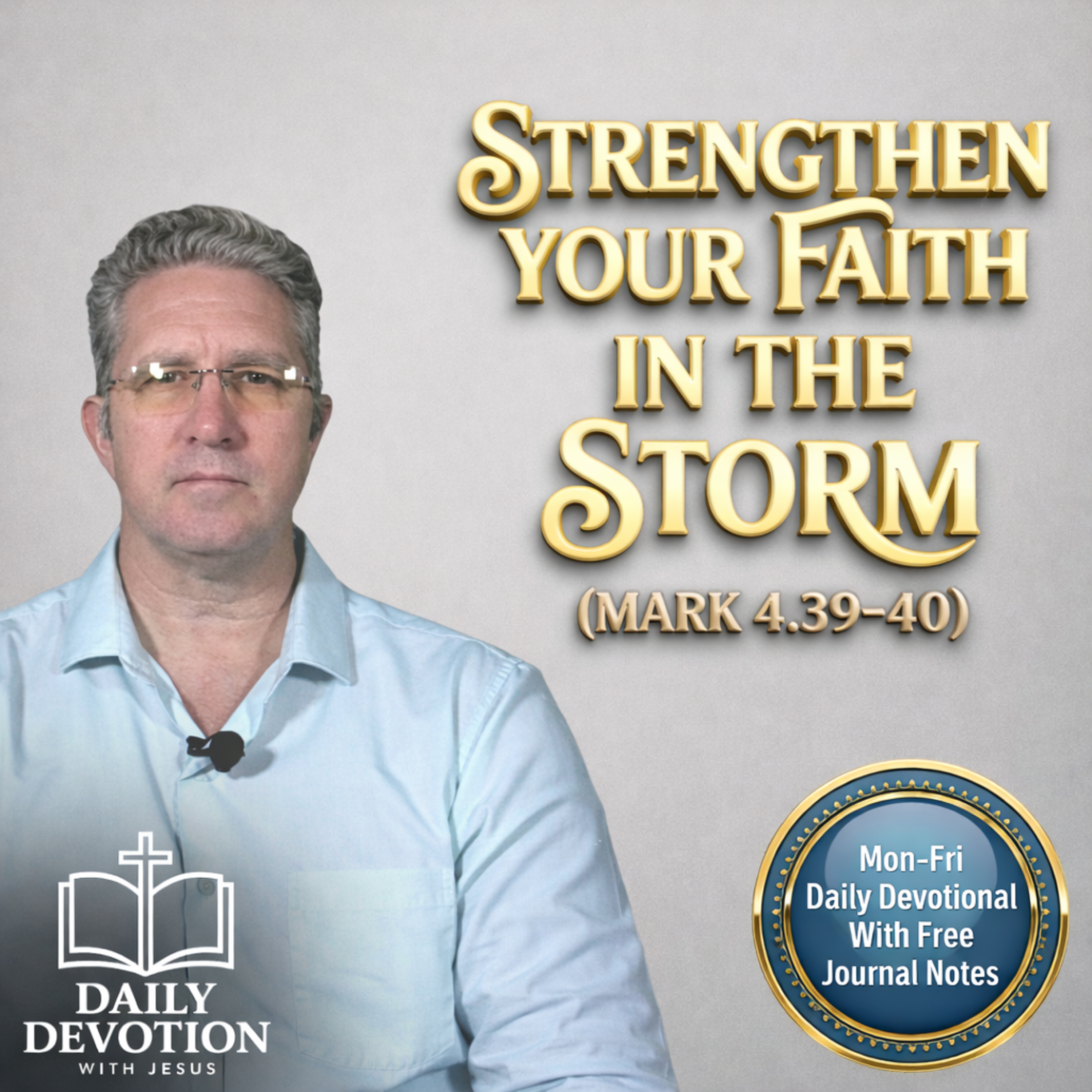 Strengthen Your Faith in the Storm | Daily Devotion with Jesus episode artwork