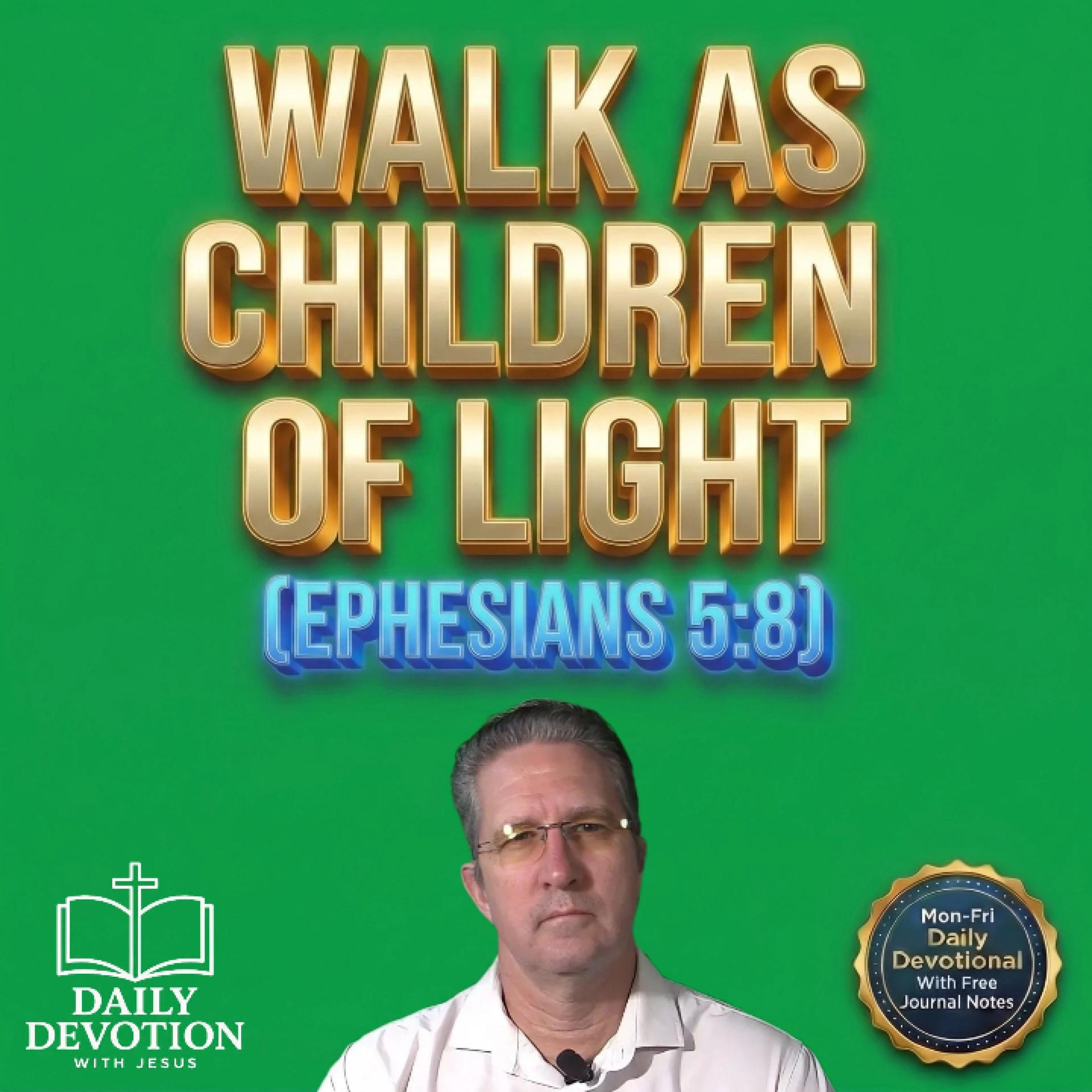 Walk as Children of Light | Daily Devotion with Jesus episode artwork