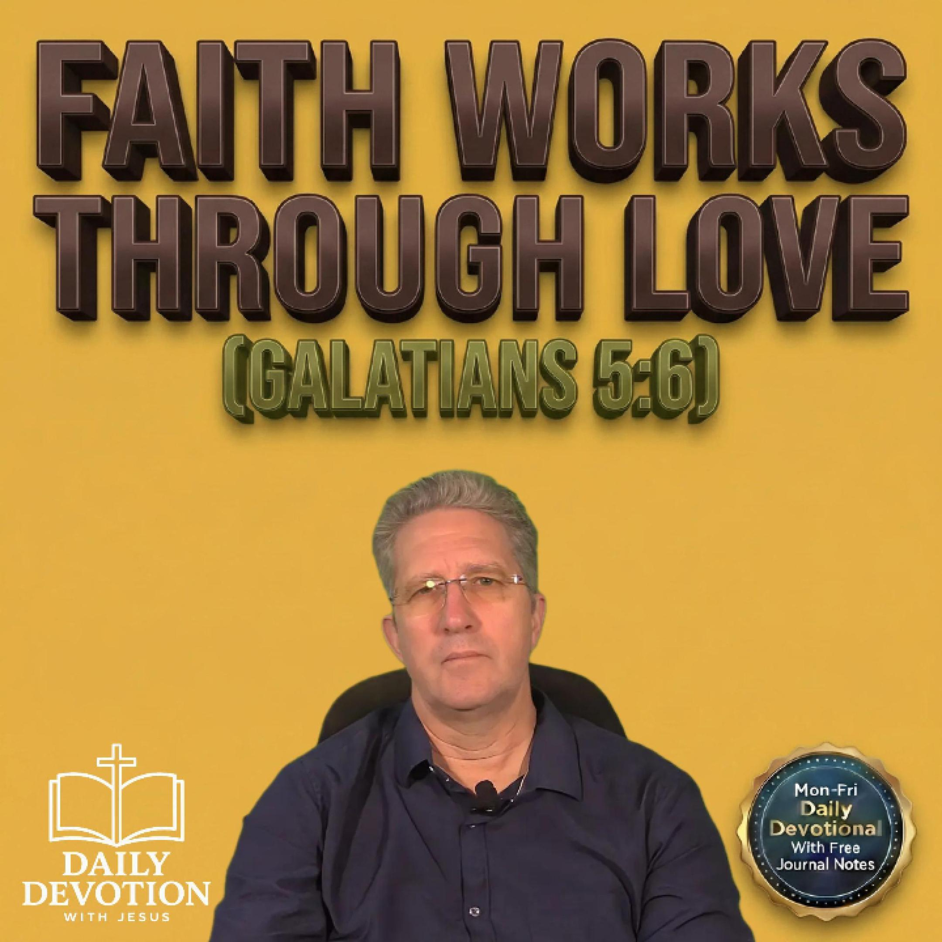 Faith Works Through Love | Daily Devotion with Jesus episode artwork