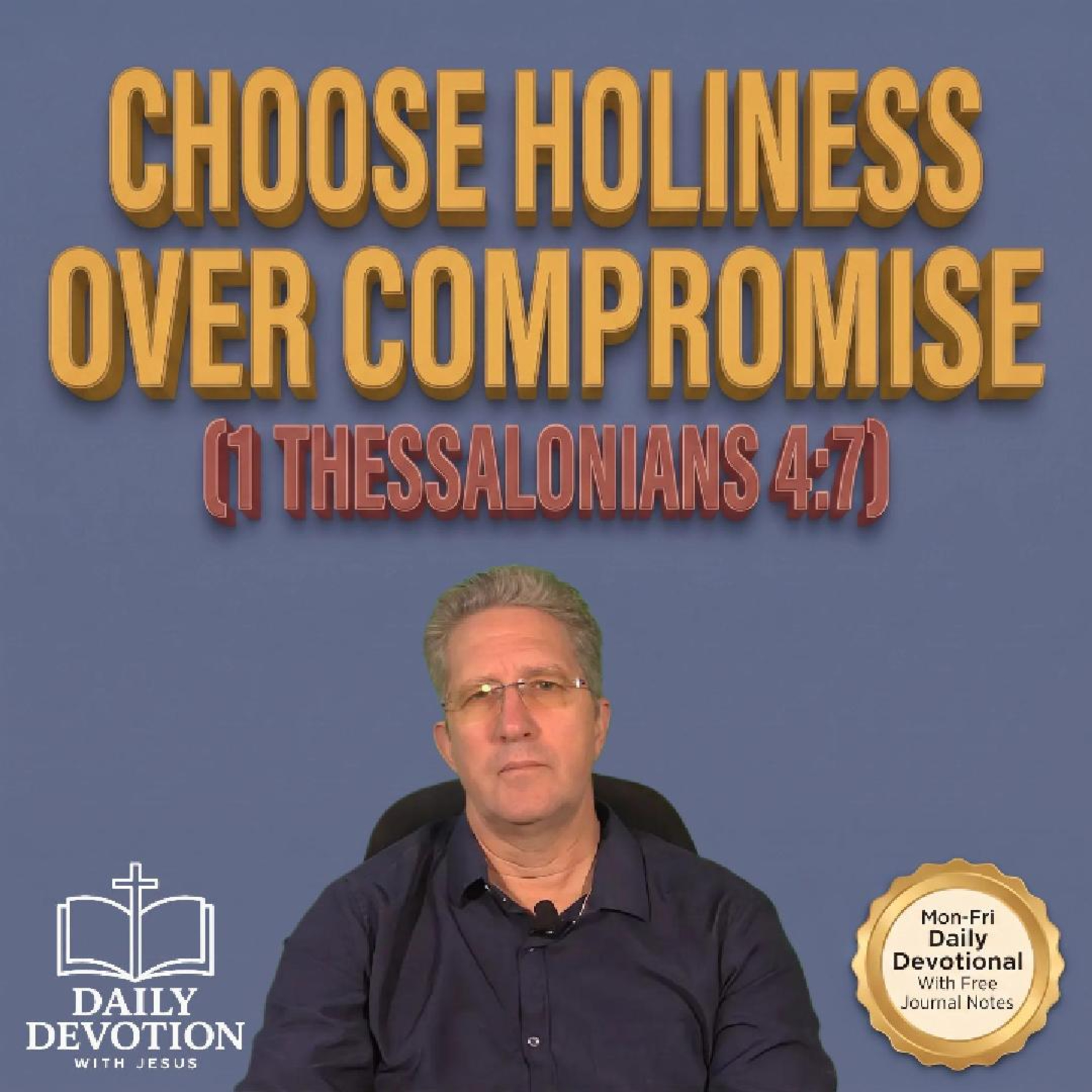 Choose Holiness Over Compromise | 1 Thessalonians 4:7 | Daily Devotion with Jesus