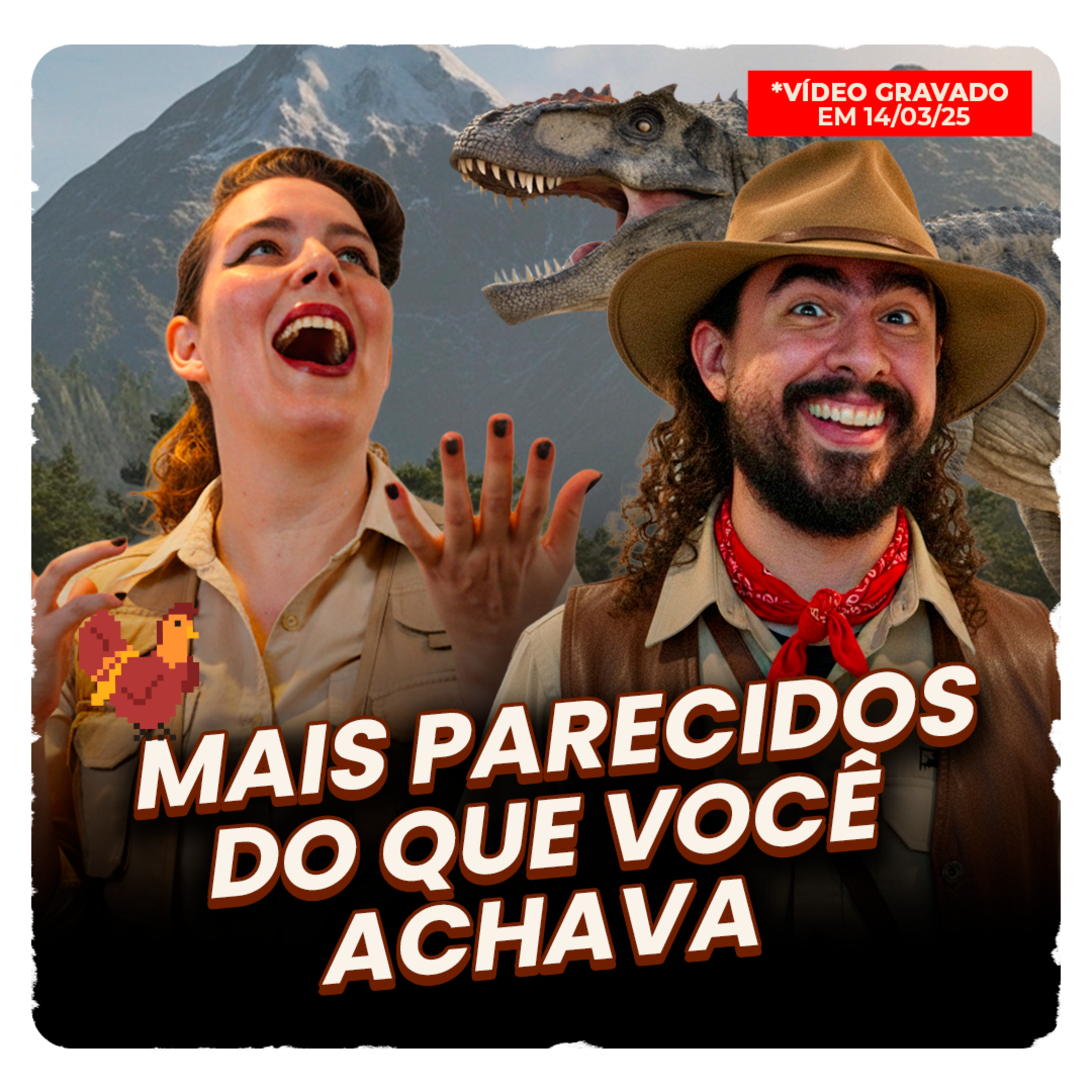 Pirulla e Tupá destrincham as muitas semelhanças da Paleontologia e da História