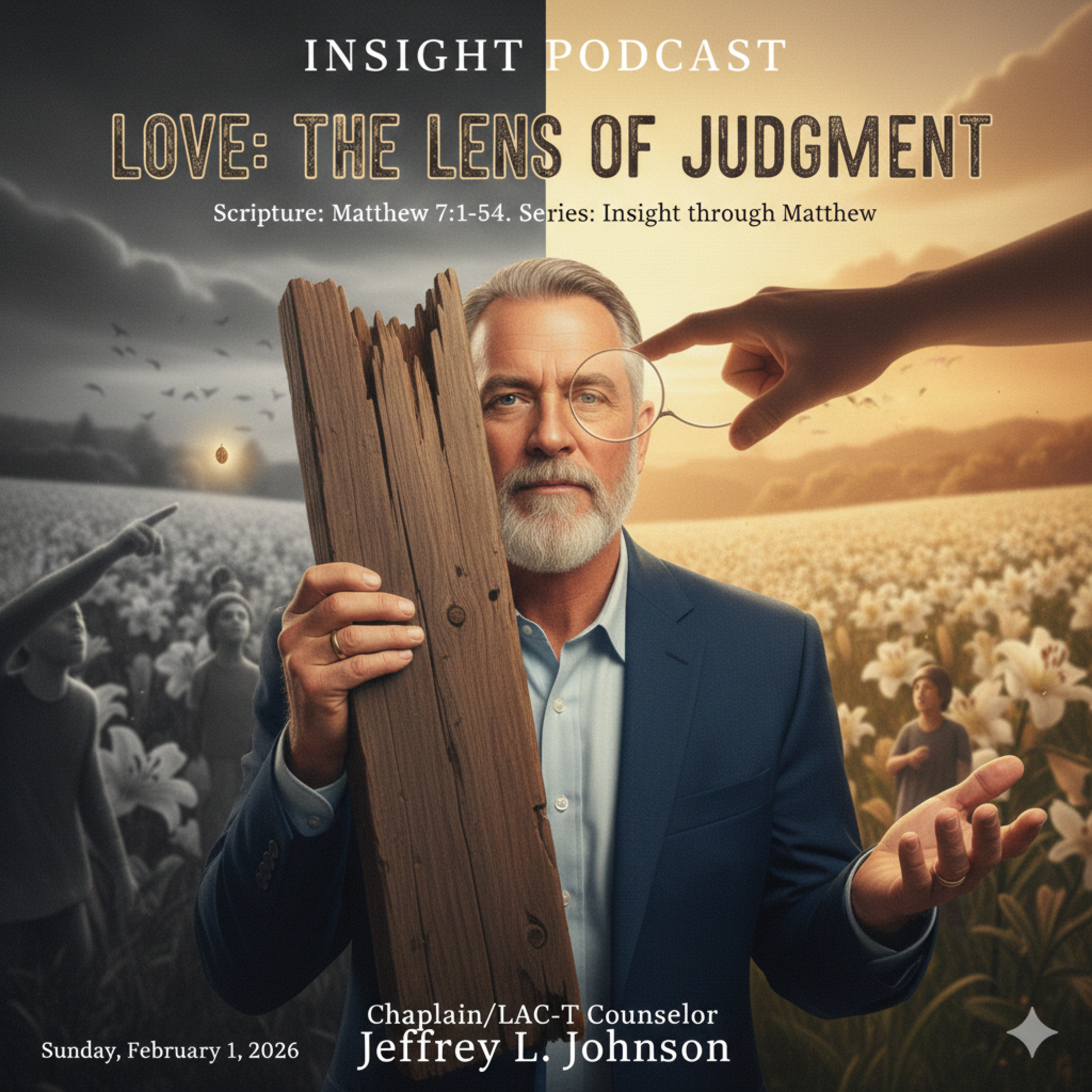 🎙️Matthew 7:1-5 Love: The Lens of Judgement episode artwork