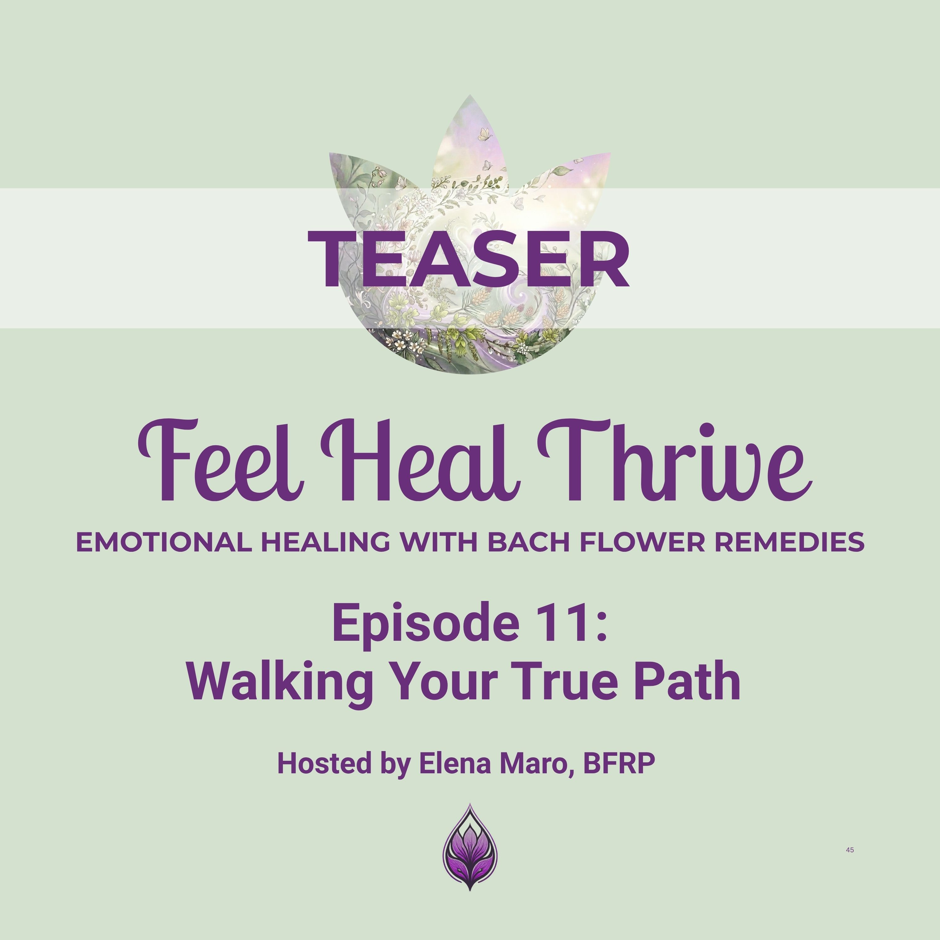 Feel Heal Thrive - Emotional Healing with Bach Flower Remedies
