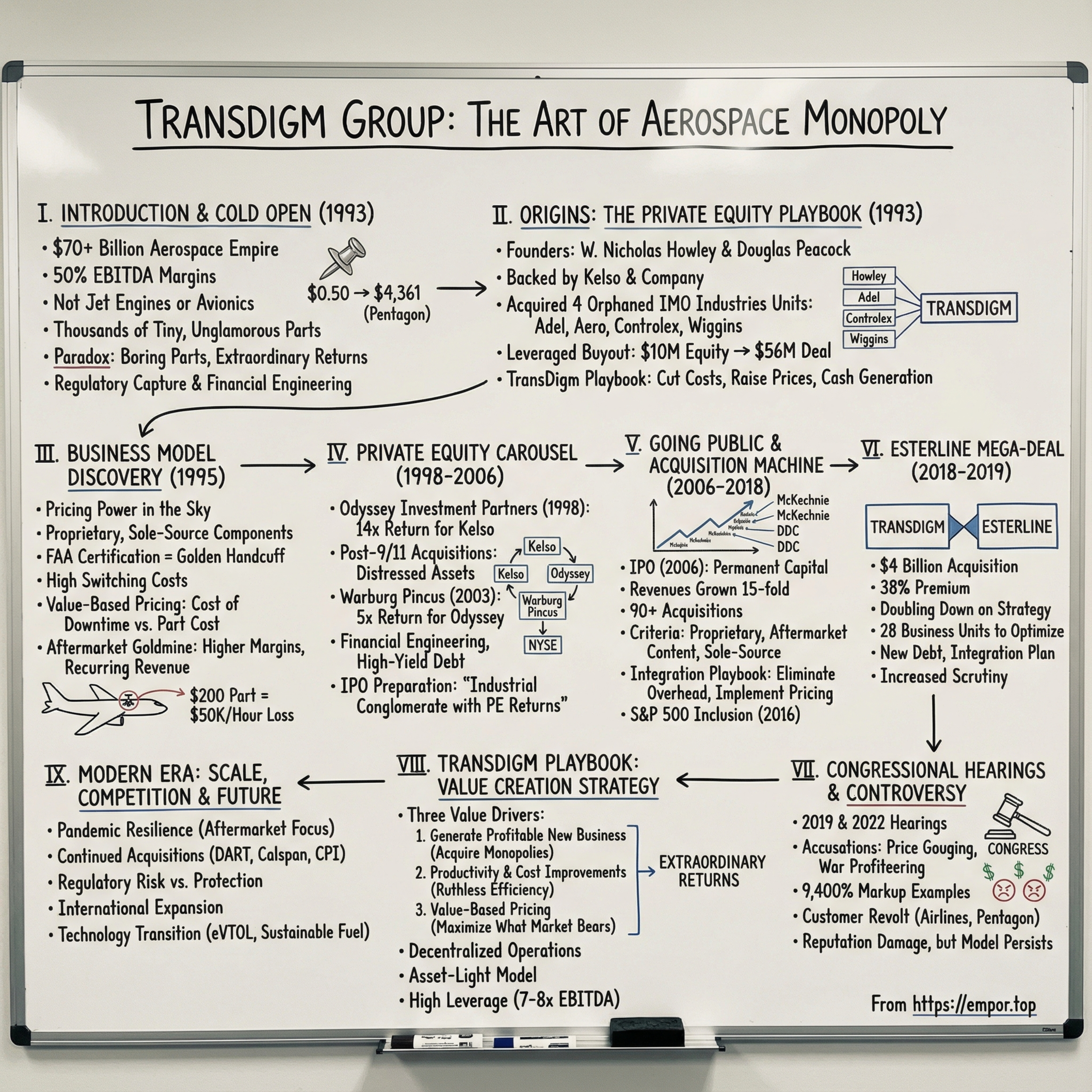 TransDigm Group: The Art of Aerospace Monopoly - $TDG episode artwork