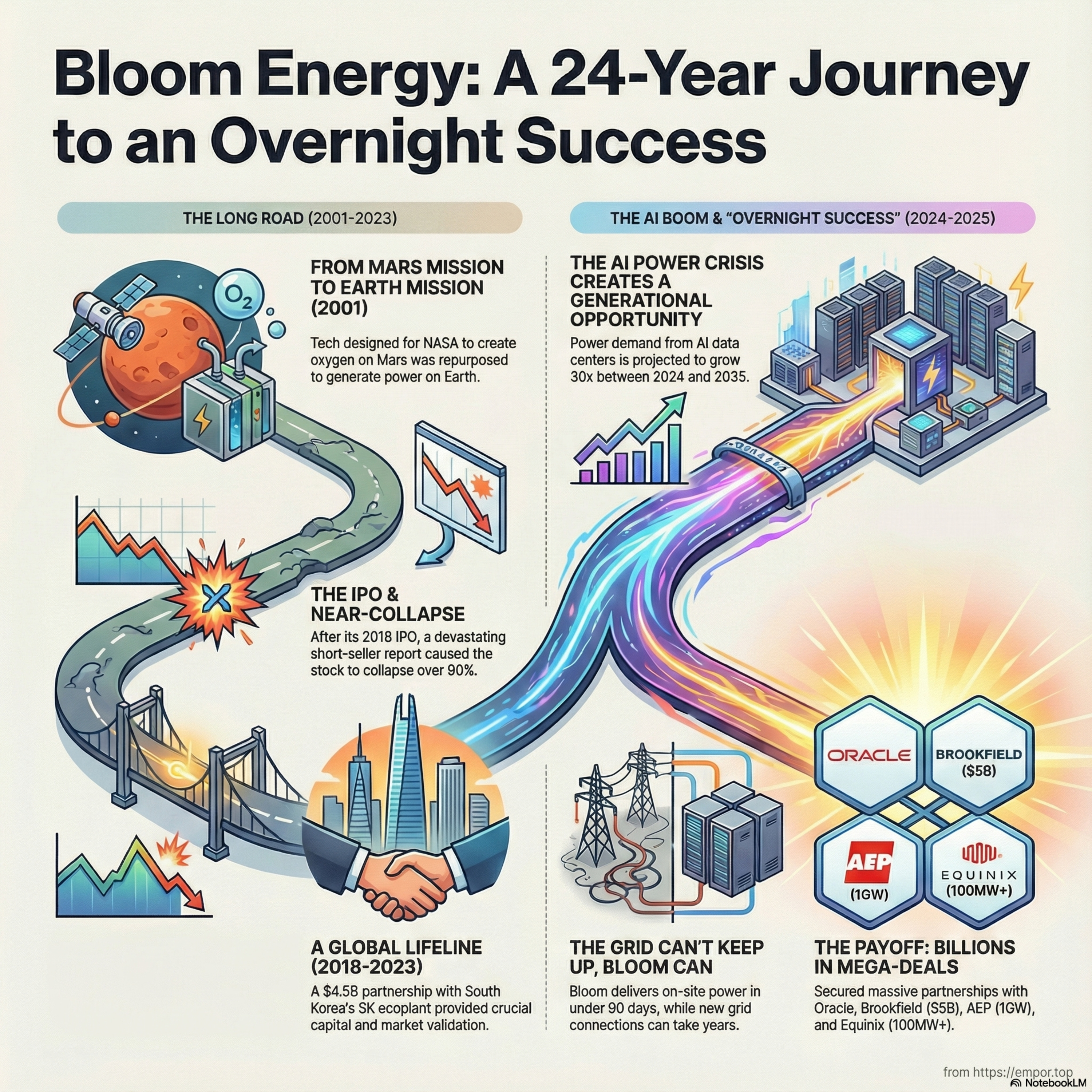 Bloom Energy: From Mars to Main Street — The 24-Year Overnight Success - $BE episode artwork