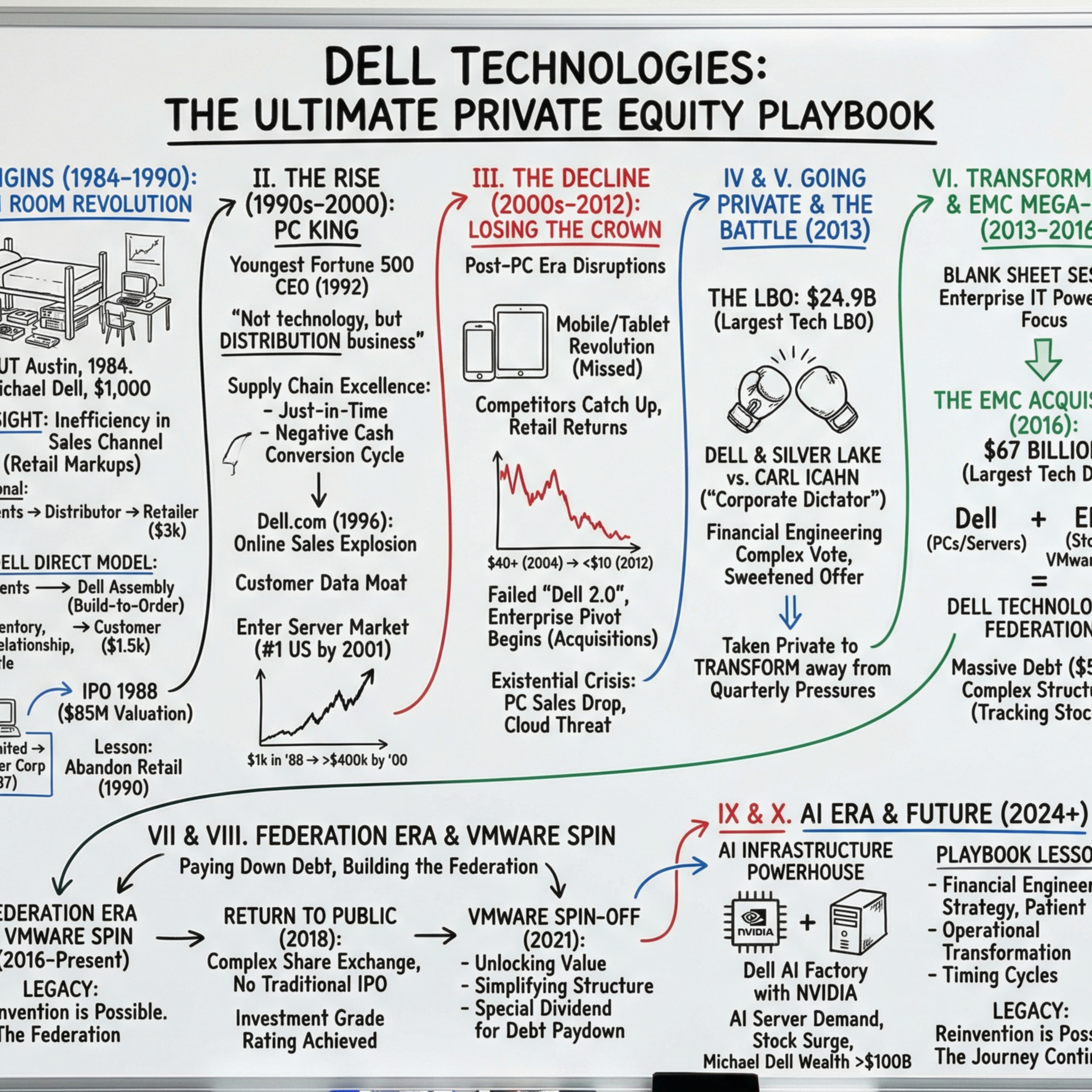 Dell Technologies: The Ultimate Private Equity Playbook - $DELL episode artwork