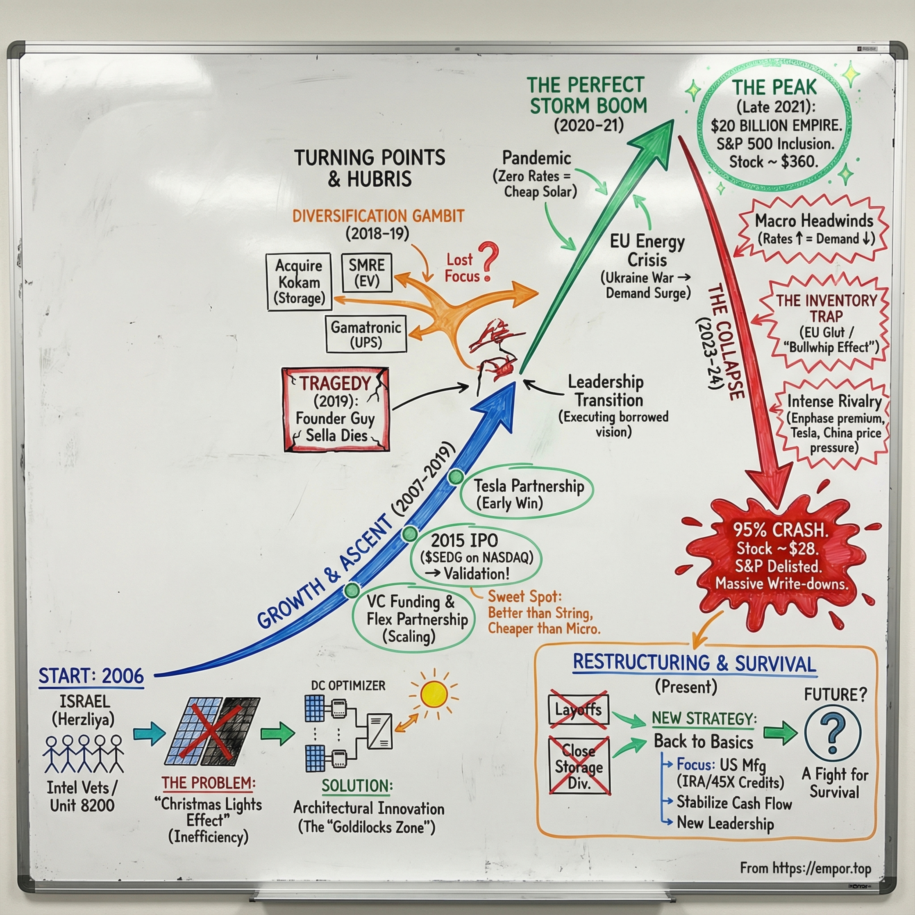 SolarEdge Technologies: The Rise and Fall of Solar's Optimization Pioneer - $SEDG episode artwork
