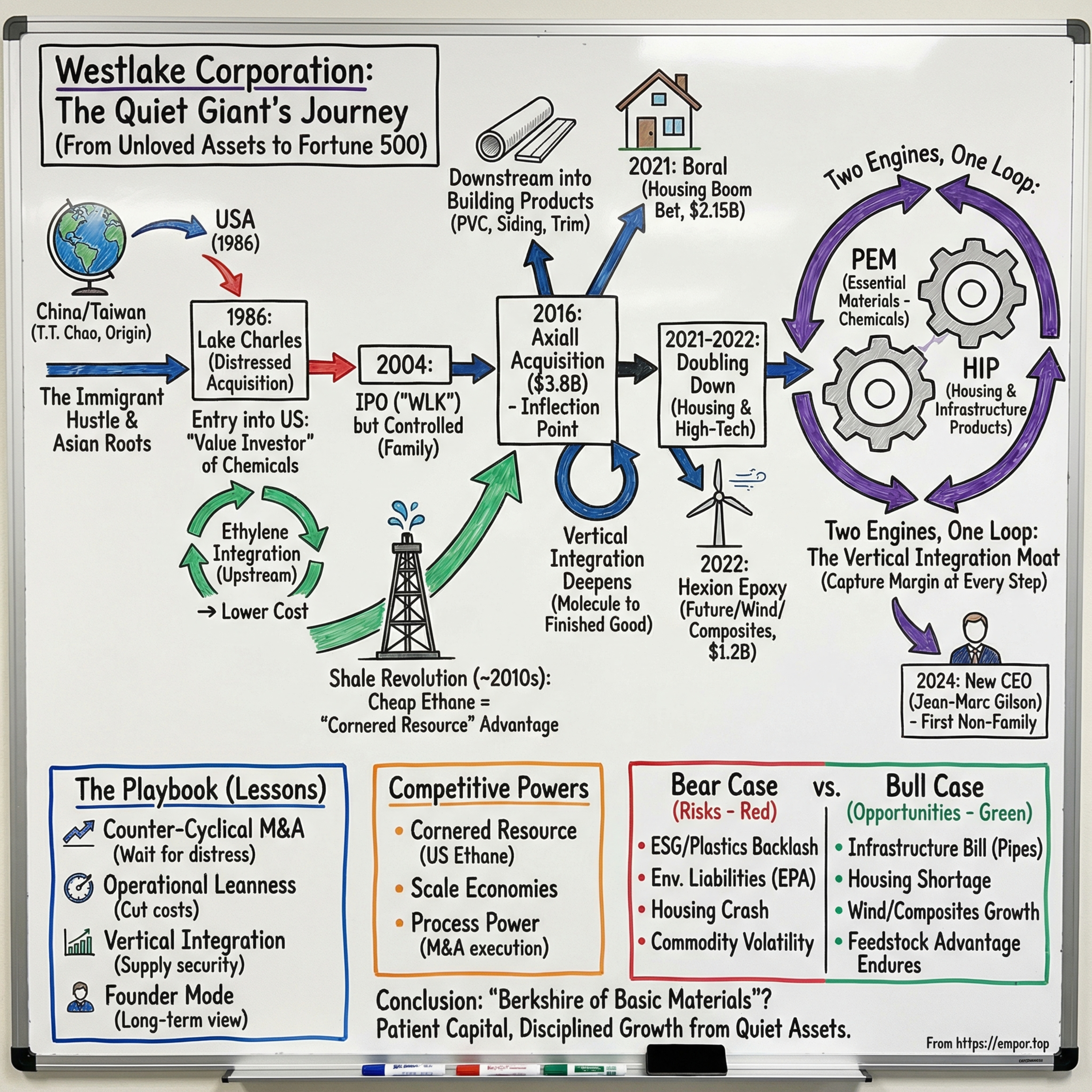 Westlake Corporation: The Quiet Giant of Chemicals and Housing - $WLK episode artwork