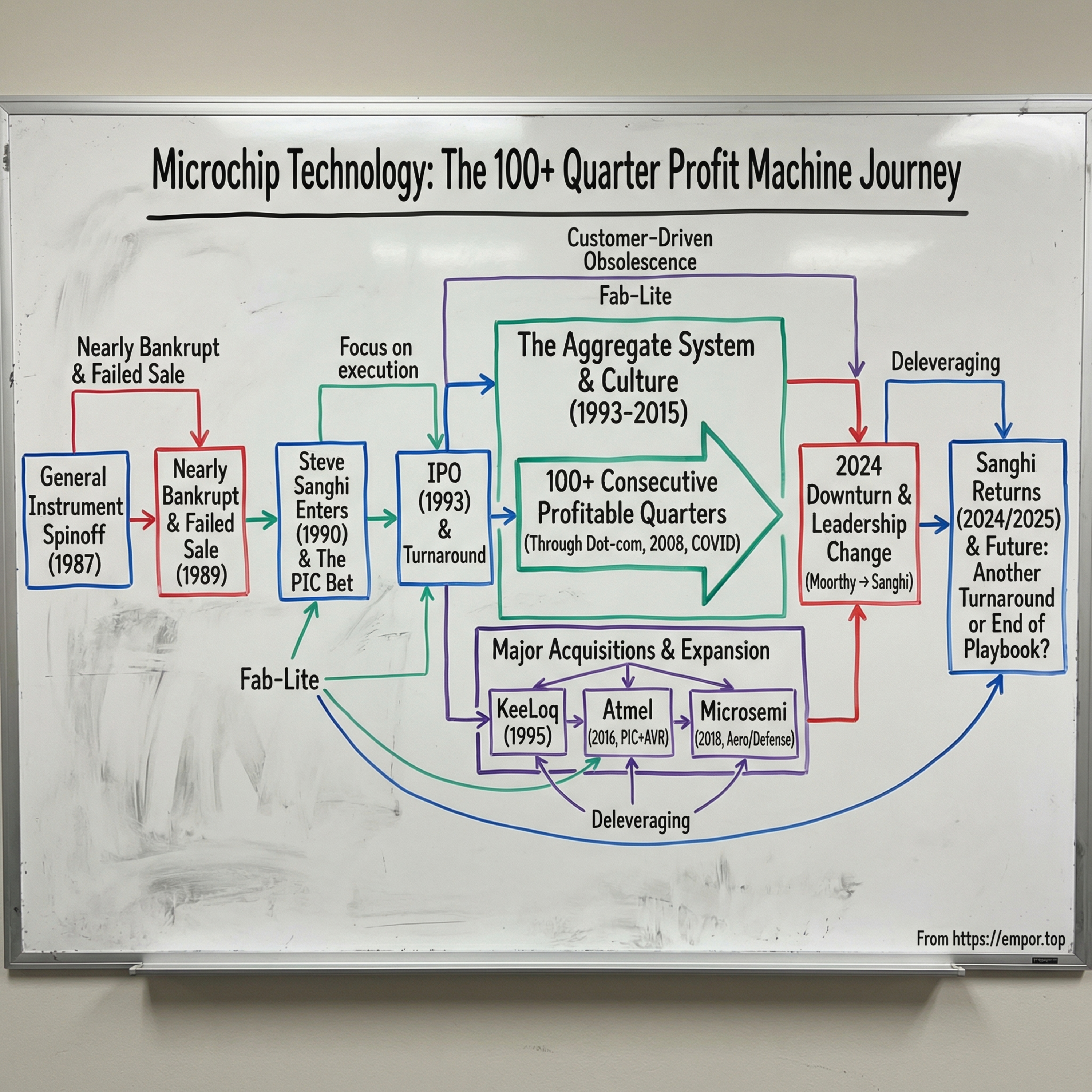 Microchip Technology - Semiconductor Powerhouse with 100+ quarters of profit - $MCHP episode artwork