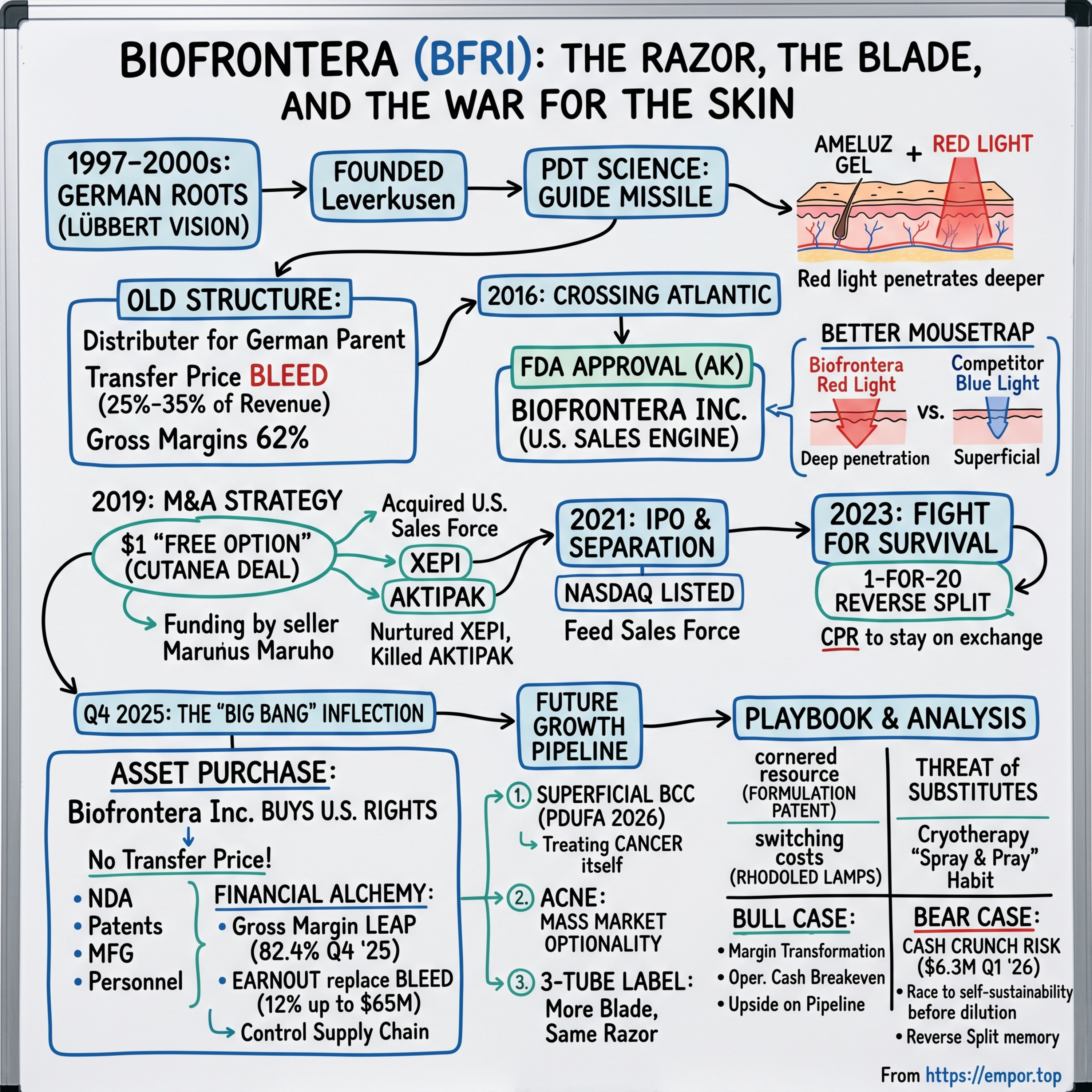 Biofrontera: The Razor, The Blade, and the War for the Skin - $BFRI episode artwork