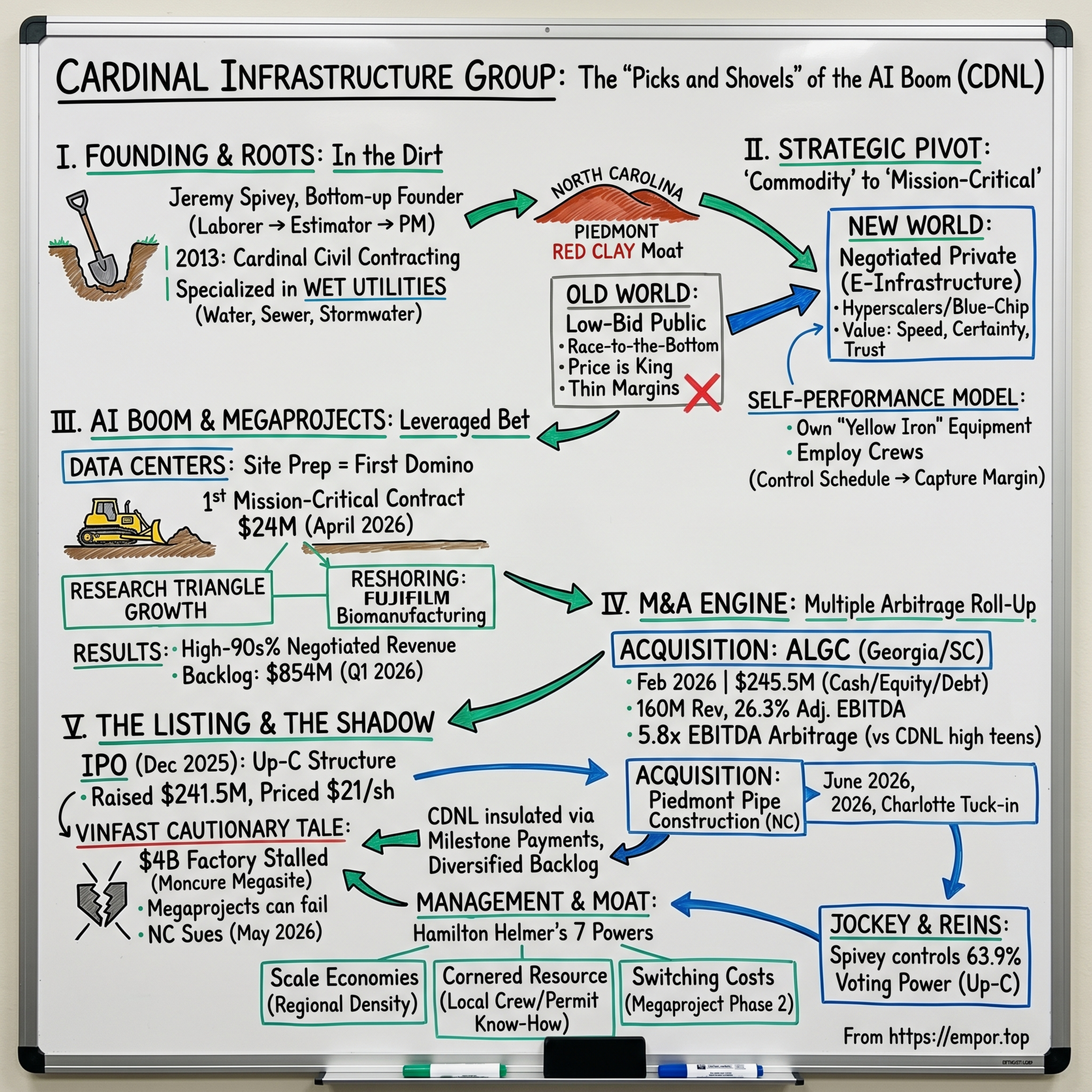 Cardinal Infrastructure Group: The "Picks and Shovels" of the AI Boom - $CDNL episode artwork