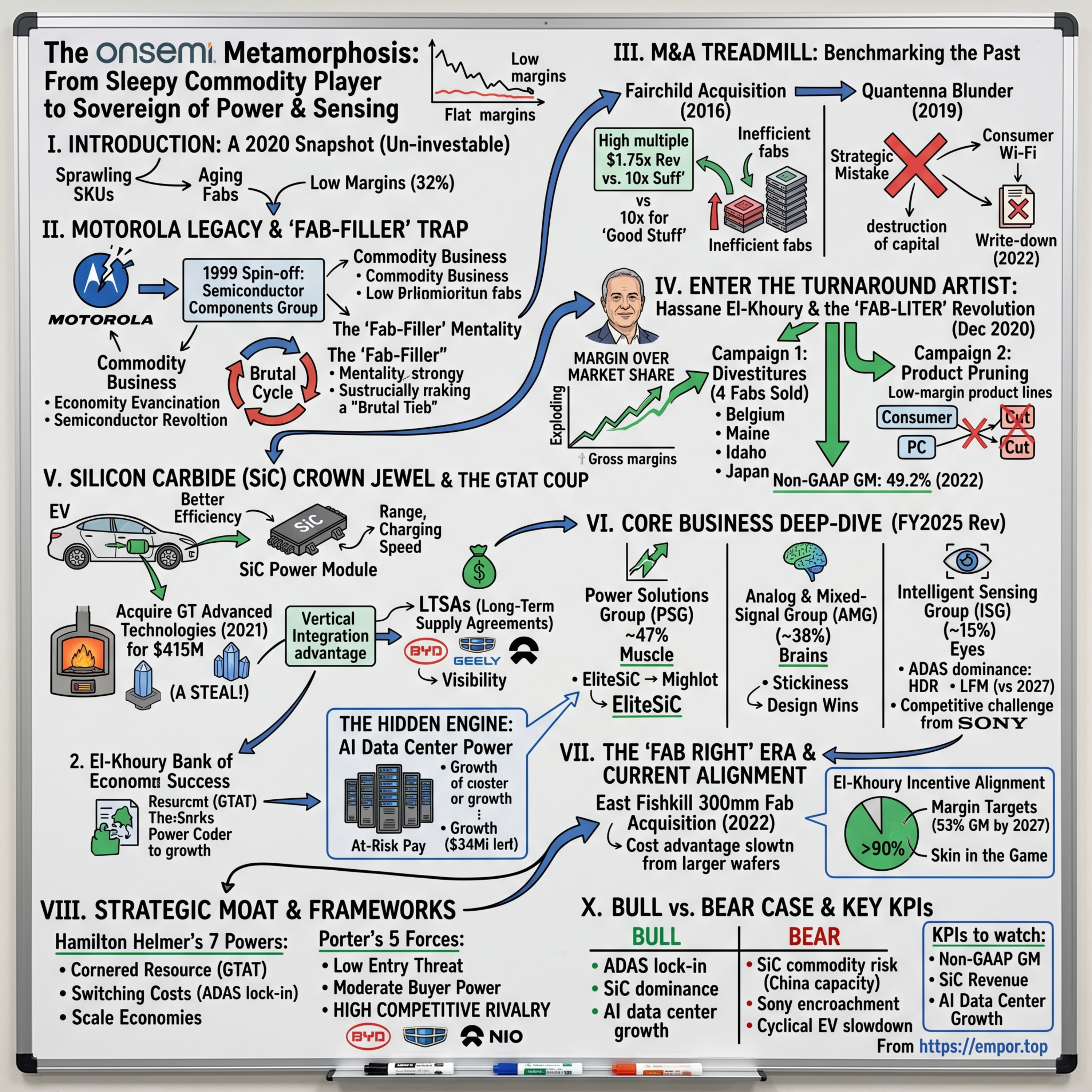 The onsemi Metamorphosis: How a Sleepy Commodity Player Became the Sovereign of Power & Sensing - $ON episode artwork