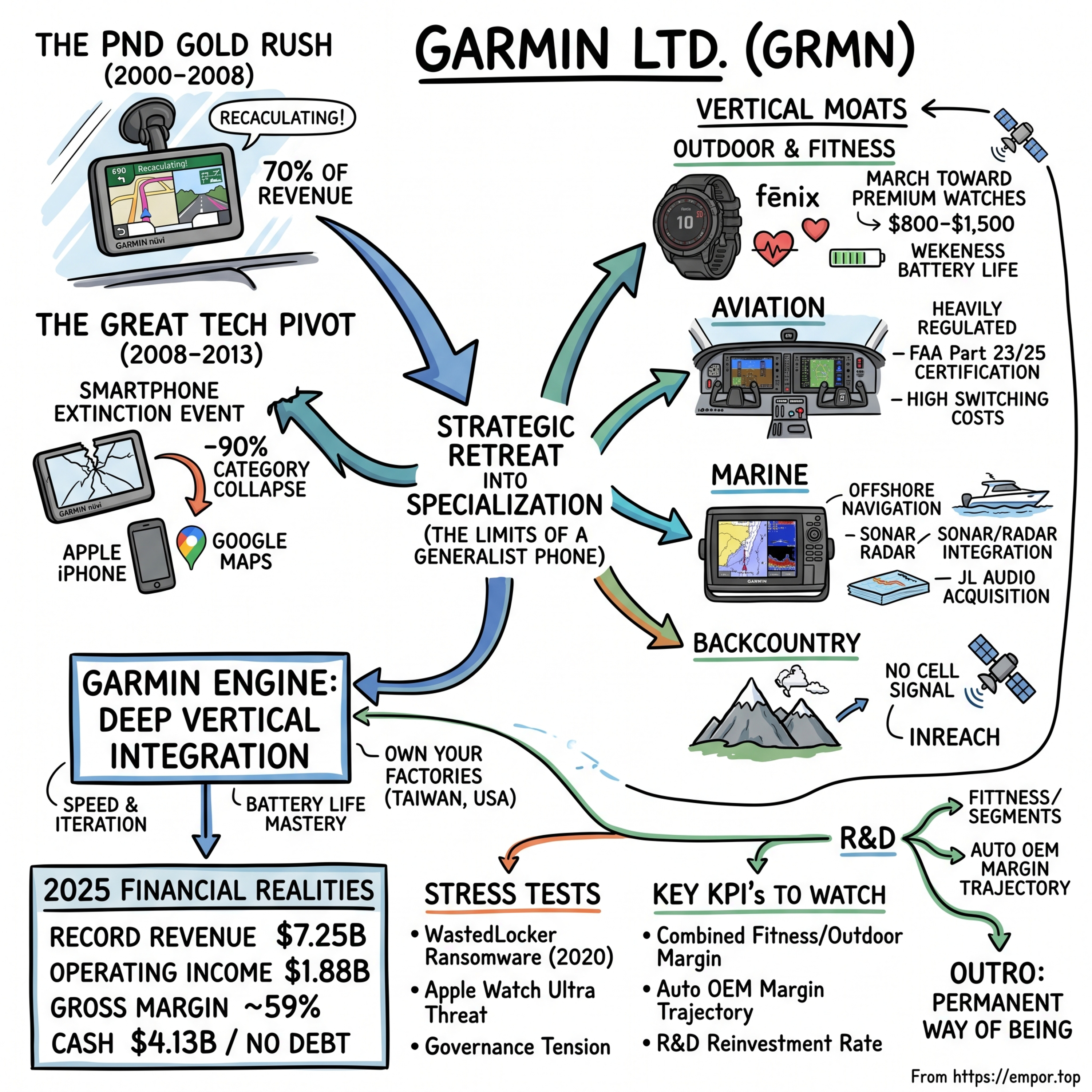 Garmin: The Art of Specialization and the Great Tech Pivot $GRMN episode artwork