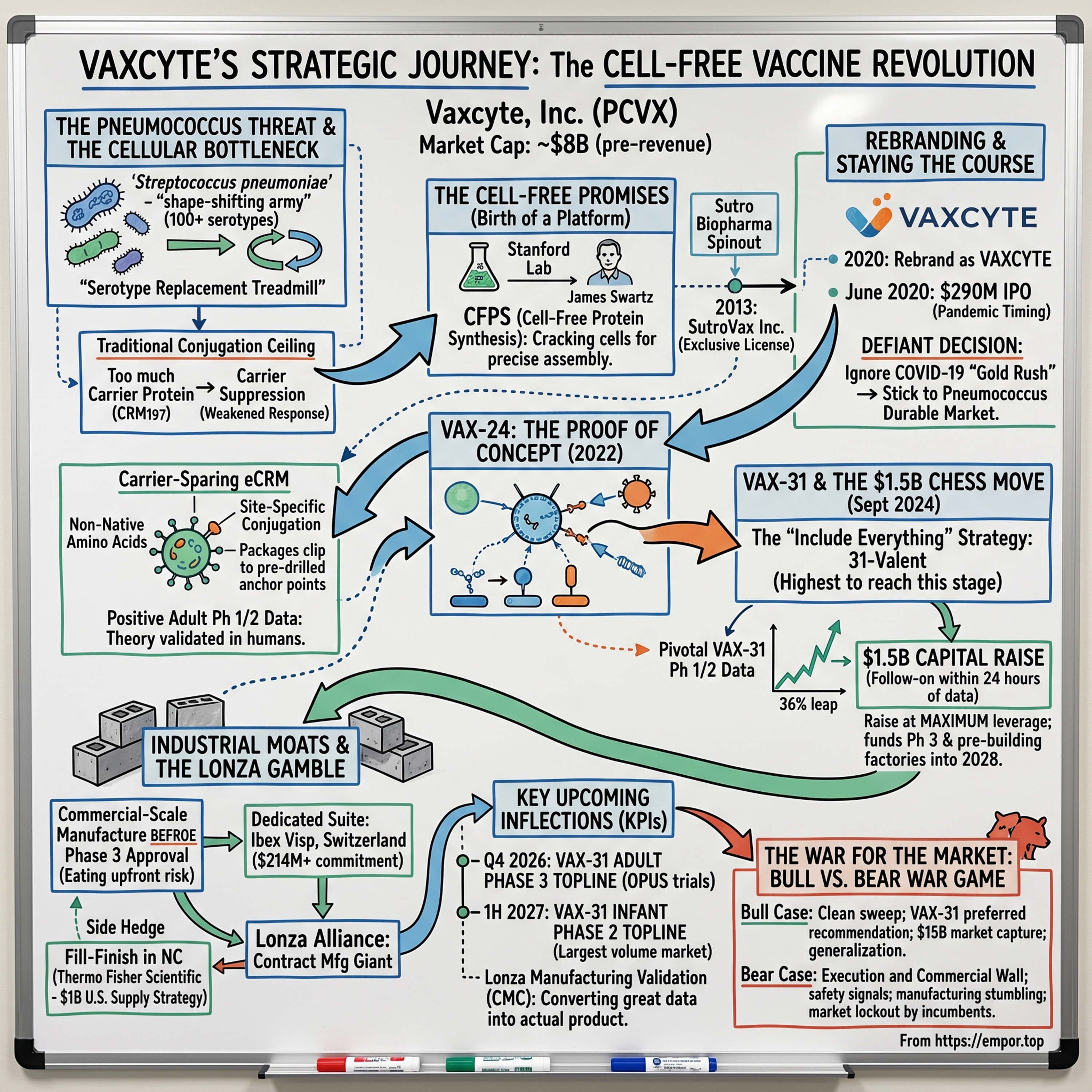 Vaxcyte: Engineering the Cell-Free Vaccine Revolution - $PCVX episode artwork