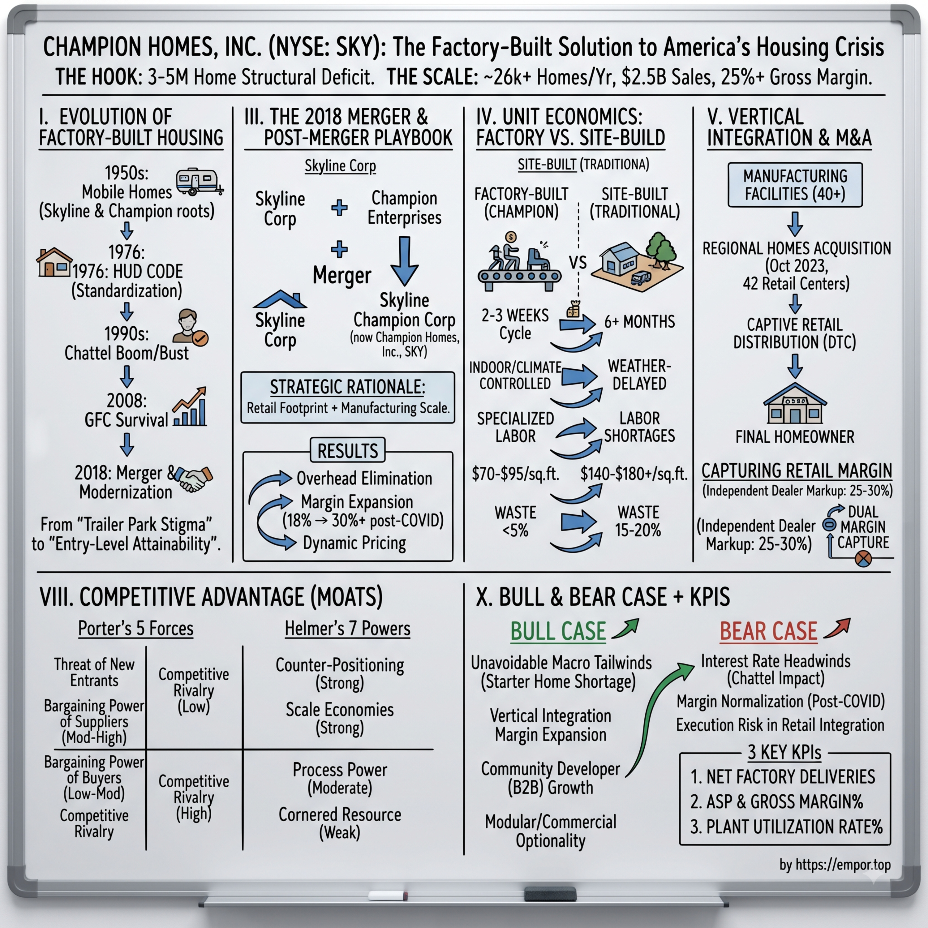 Champion Homes: The Factory-Built Solution to America's Housing Crisis - $SKY episode artwork