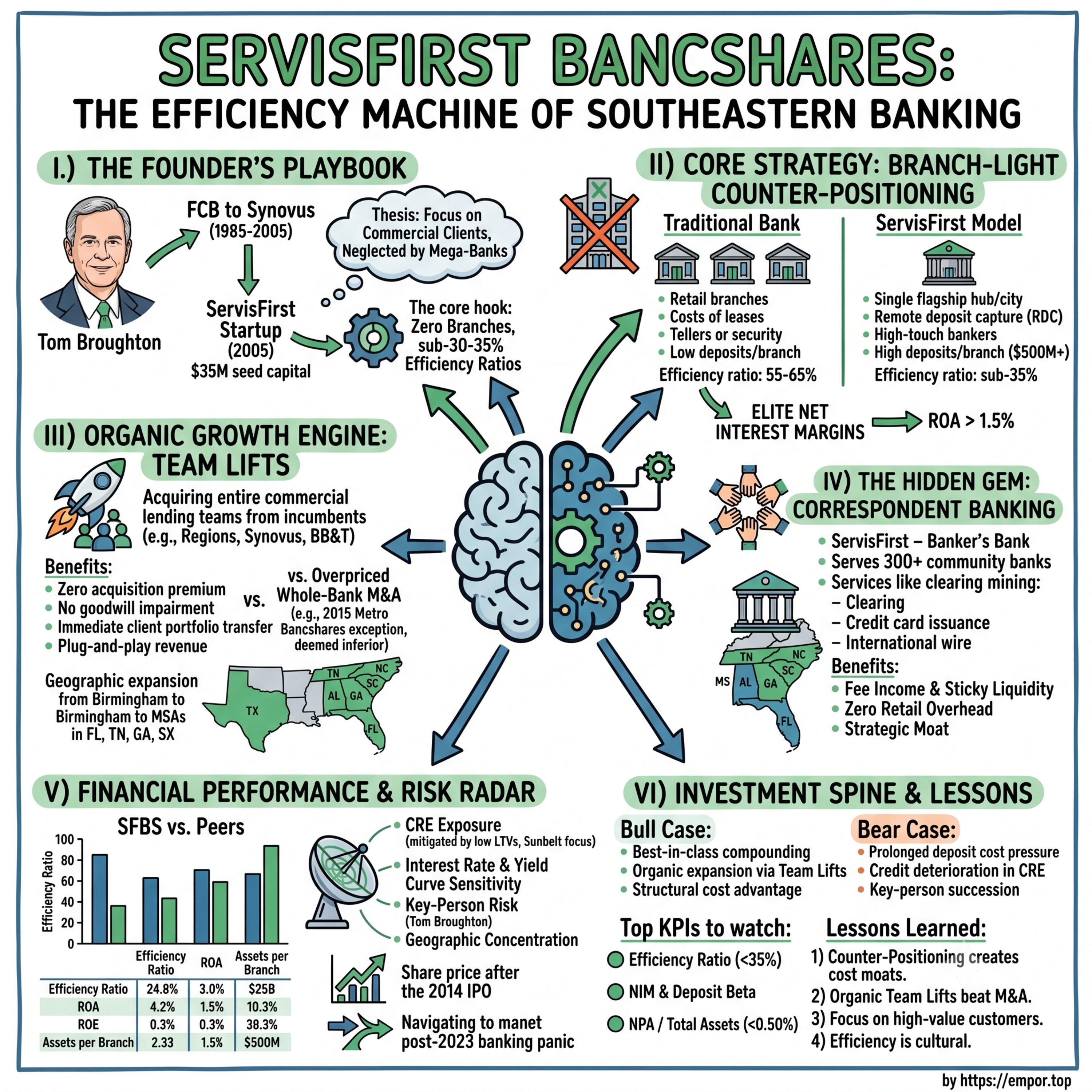 ServisFirst Bancshares: The Efficiency Machine of Southeastern Banking - $SFBS episode artwork