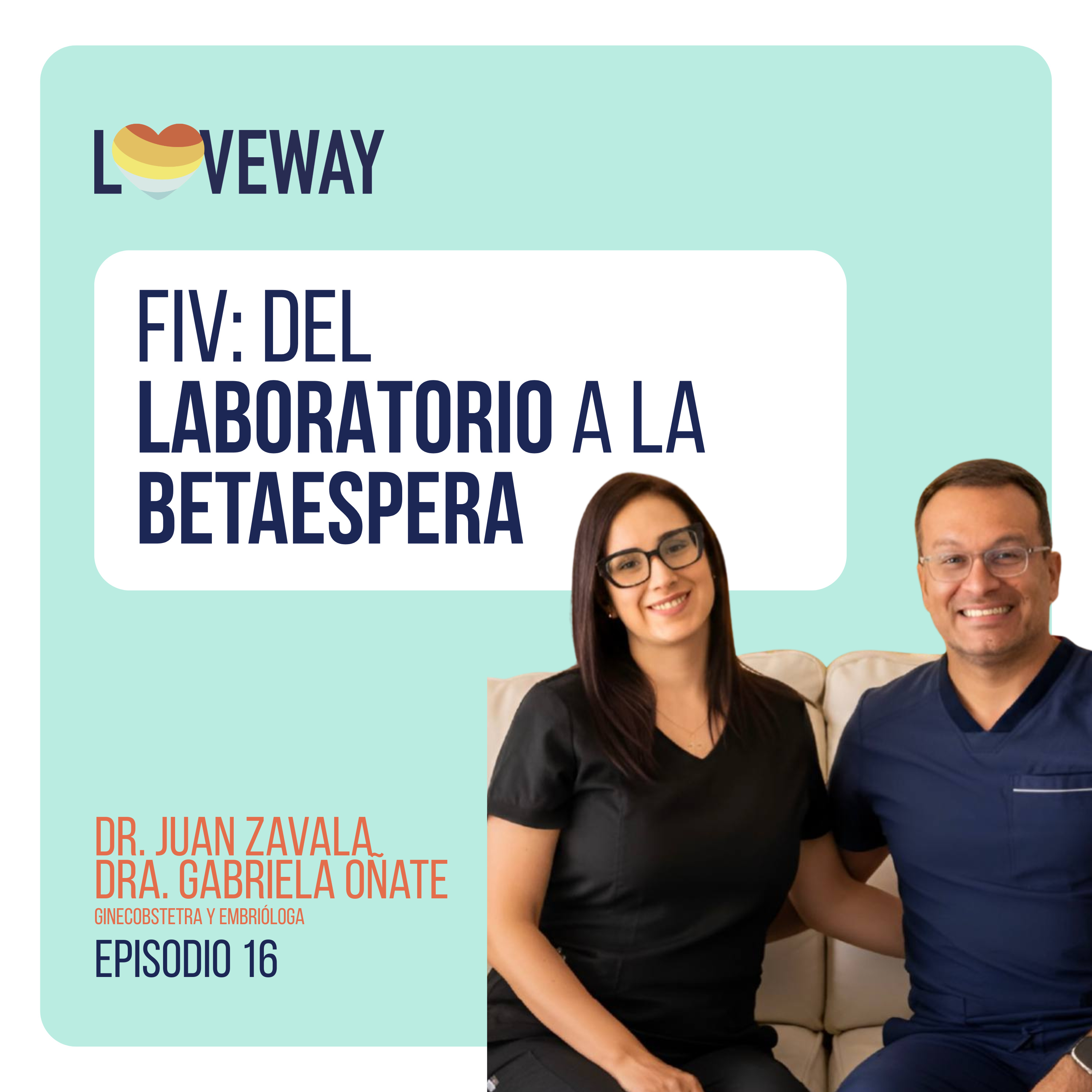 FIV: del laboratorio a la betaespera | Dr. Juan Zavala y Dra. Gabriela Onate I Ginecobstetra y Embrióloga | Ep. 16 episode artwork