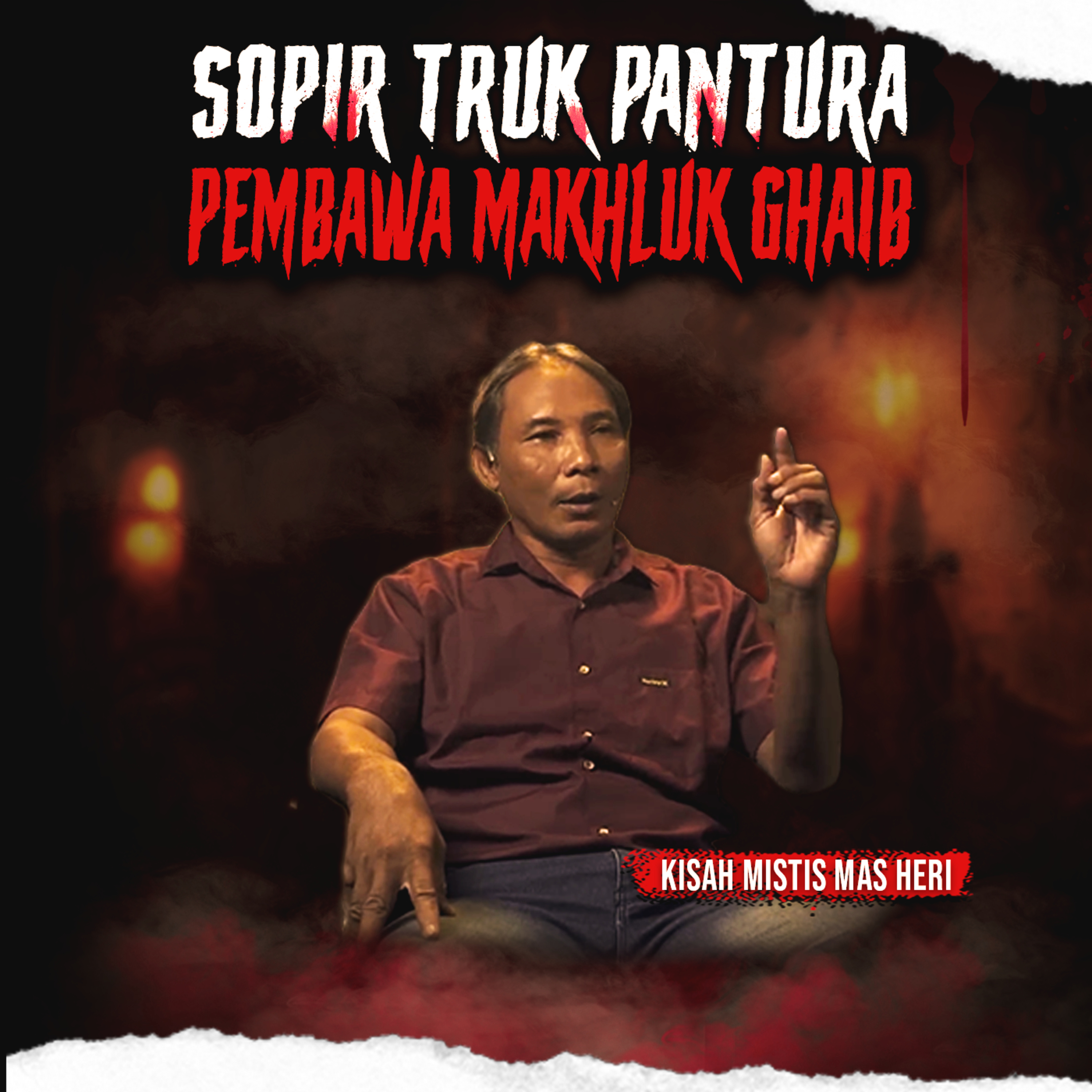 TRUK GANDENG ANGKER! SOPIR & KENEK ALAMI TEROR KUNTILANAK DI JALUR PANTURA! (EPS 589) episode artwork