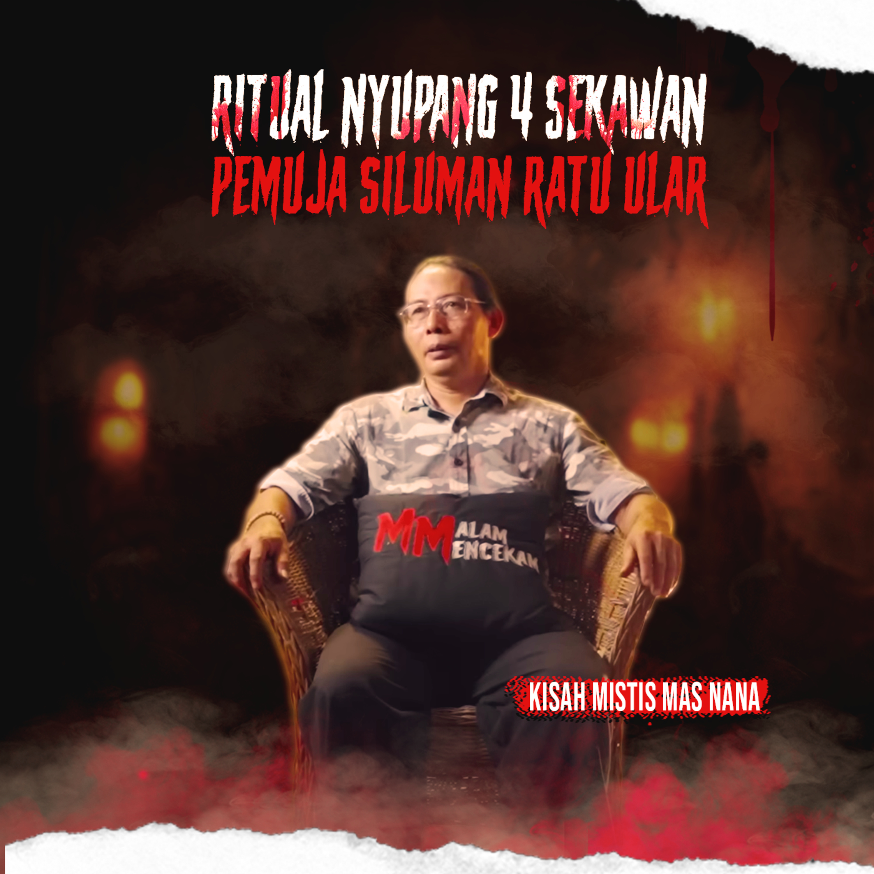 Tajir Duitnya Banyak Tapi Kuburannya Ngeluarin Asap Pesugihan Ratu Ular Azab 4 Sekawan episode artwork
