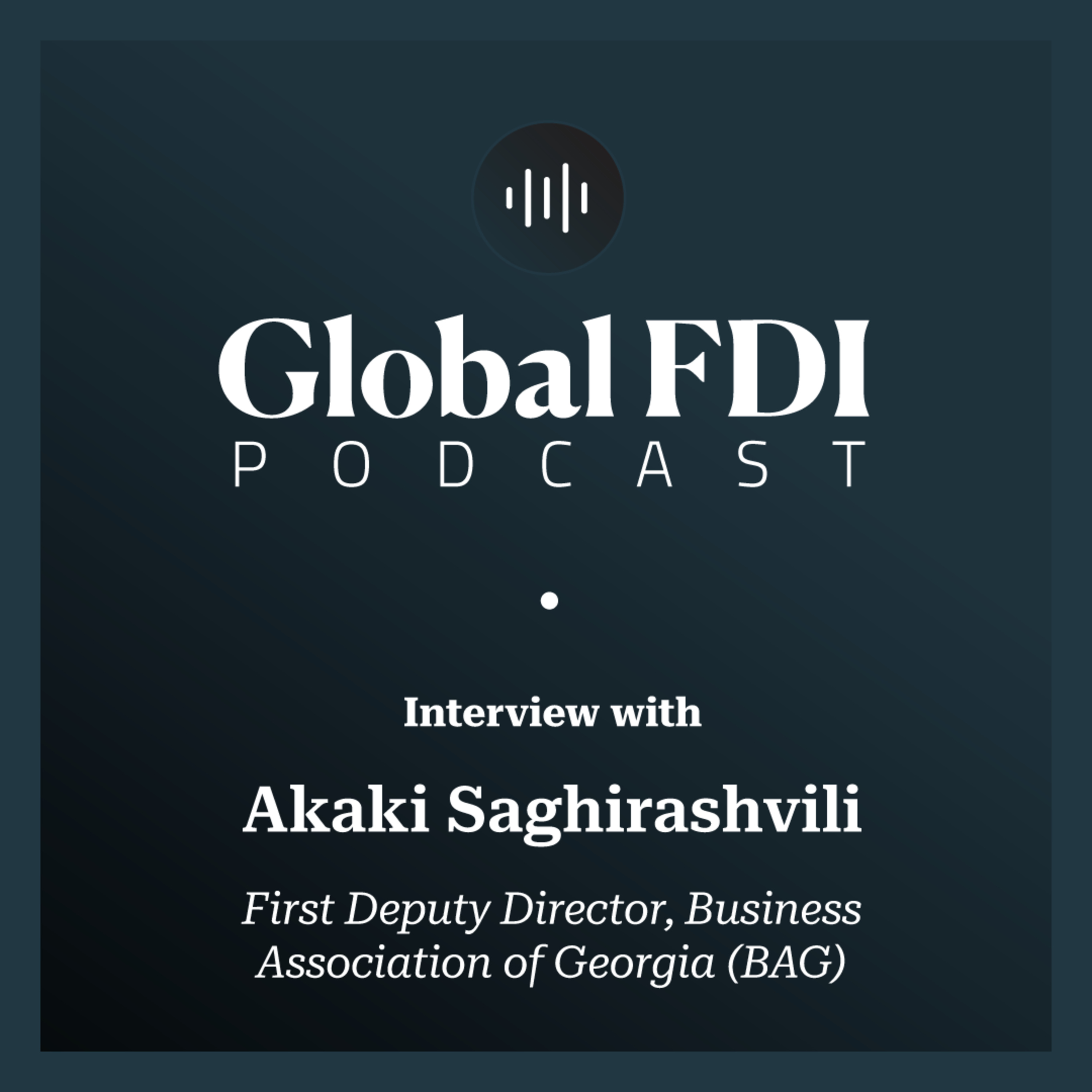 Georgia: Interview with Akaki Saghirashvili, First Deputy Director, Business Association of Georgia (BAG) episode artwork