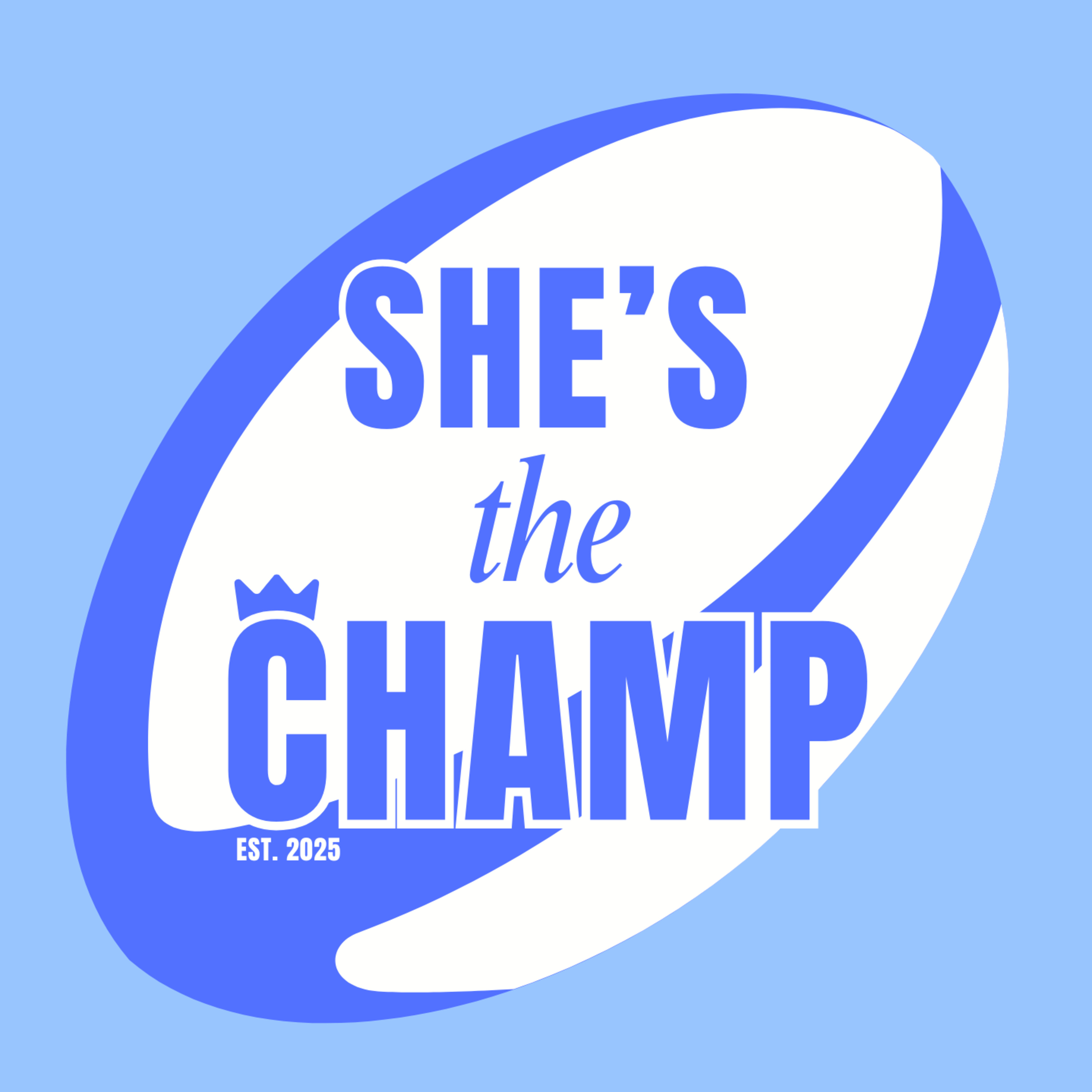 Introducing She's the Champ episode artwork