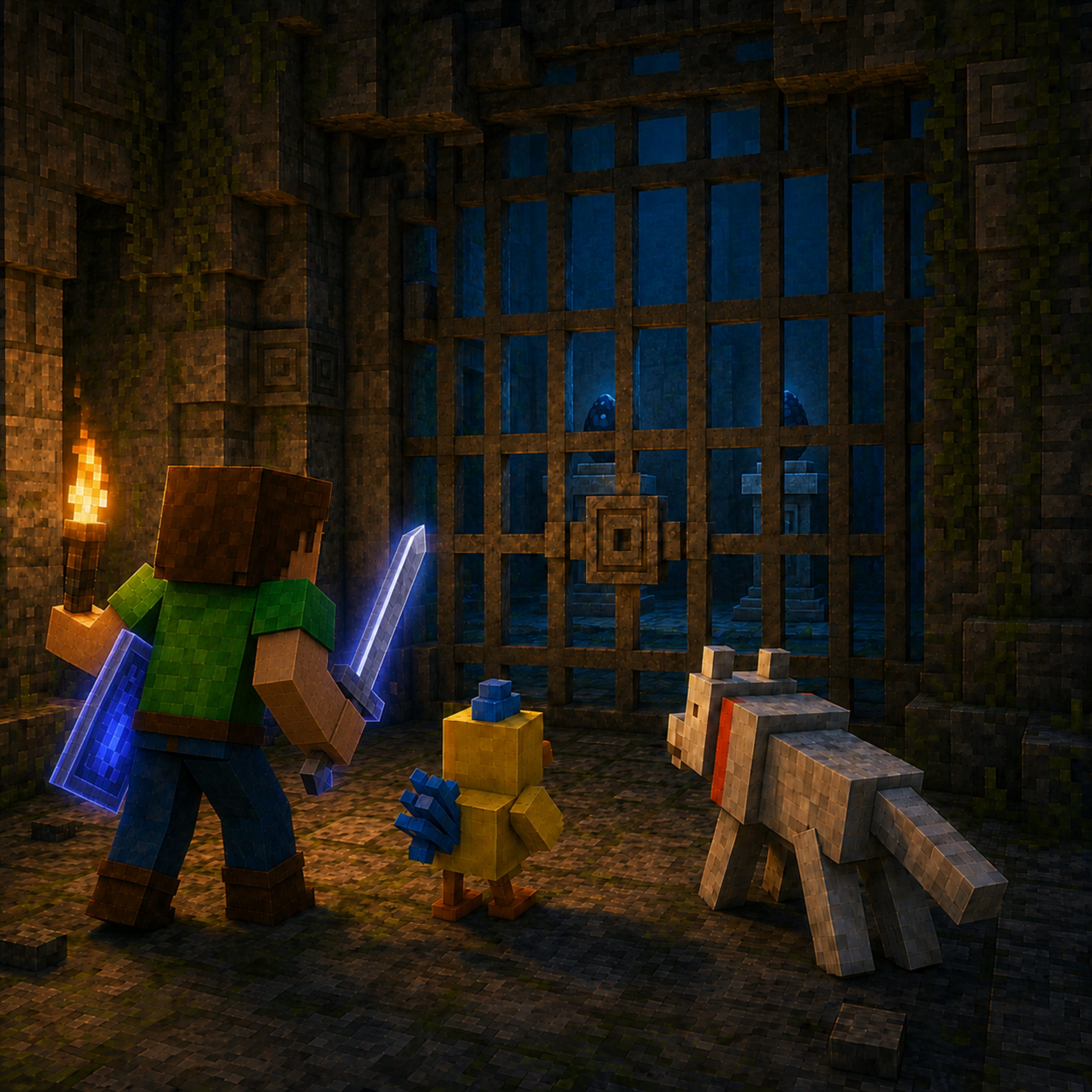 Chapter 81 - The Stones Behind the Door | Karliks minecraft stories (Book 2)
