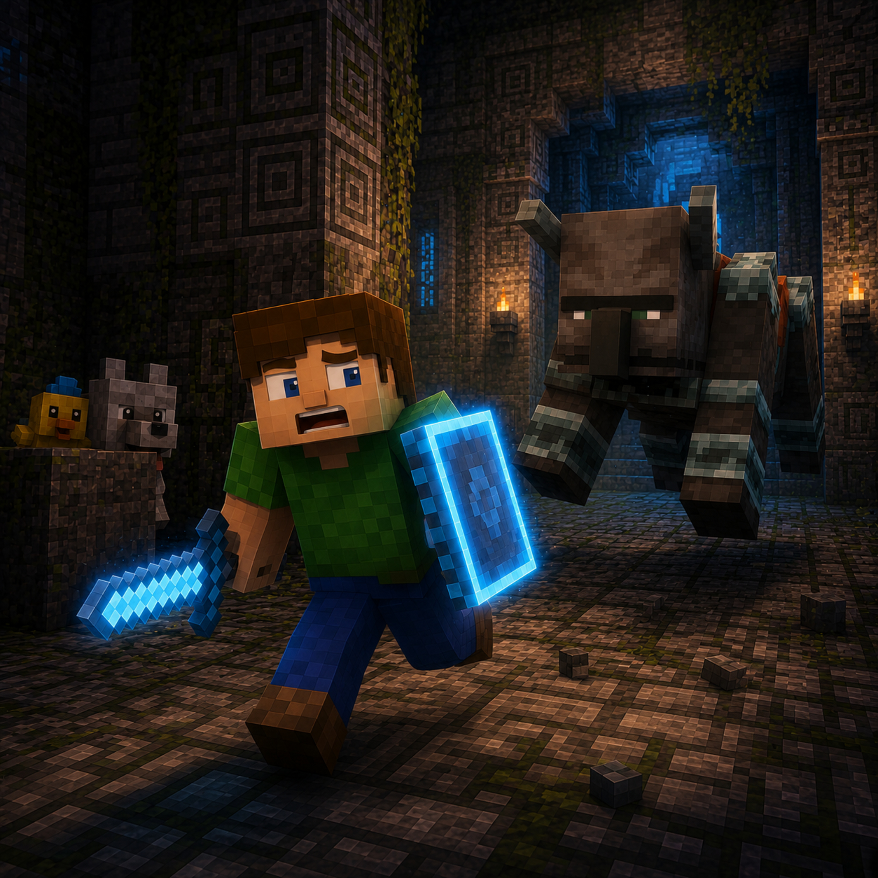 Chapter 82 - The Trap That Sprang Just in Time | Karliks minecraft stories (Book 2)