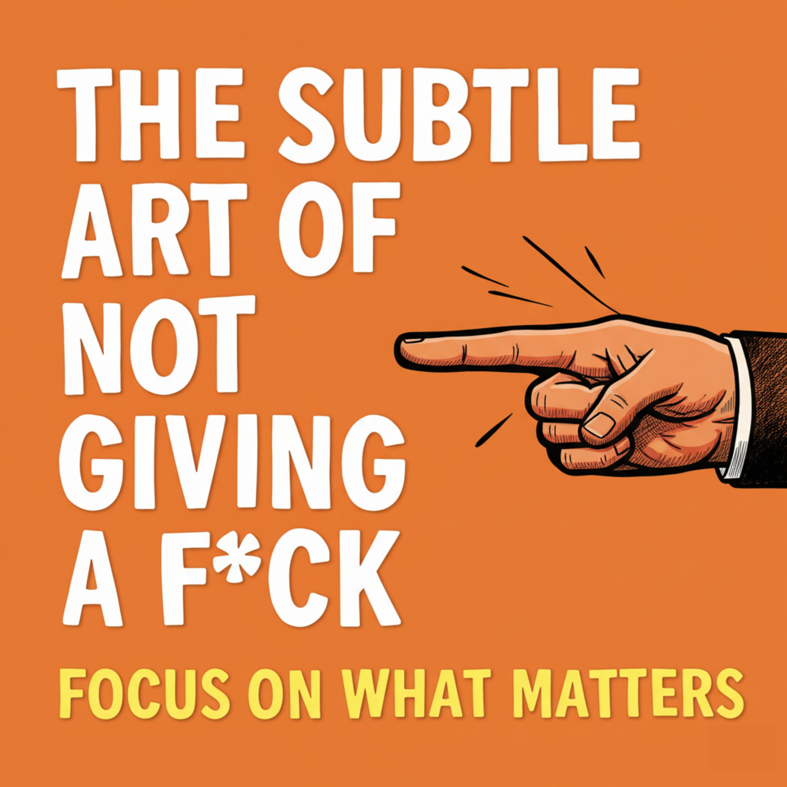 The Subtle Art of Not Giving a F*ck: Focus on What Matters episode artwork