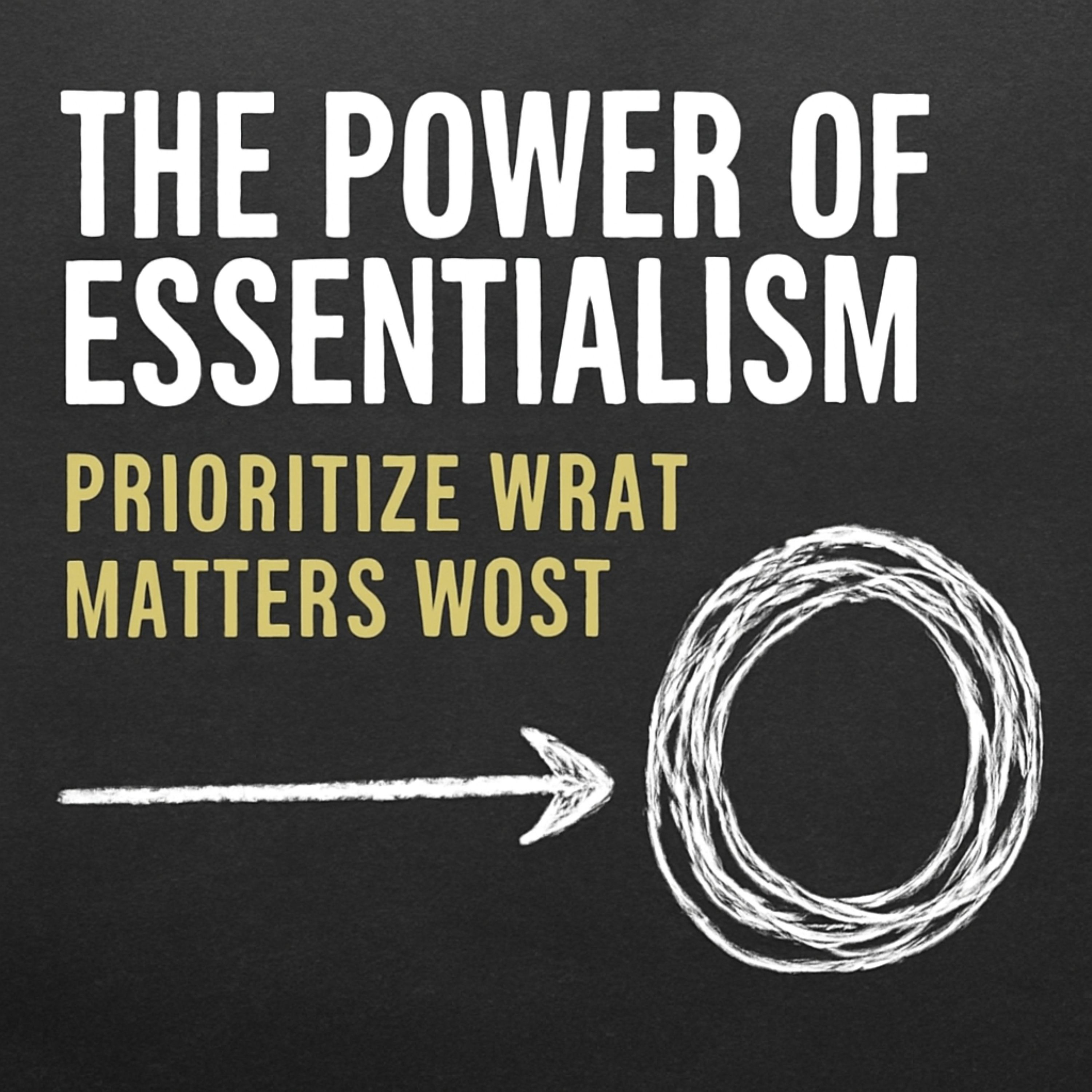 The Power of Essentialism: Prioritize What Matters Most episode artwork