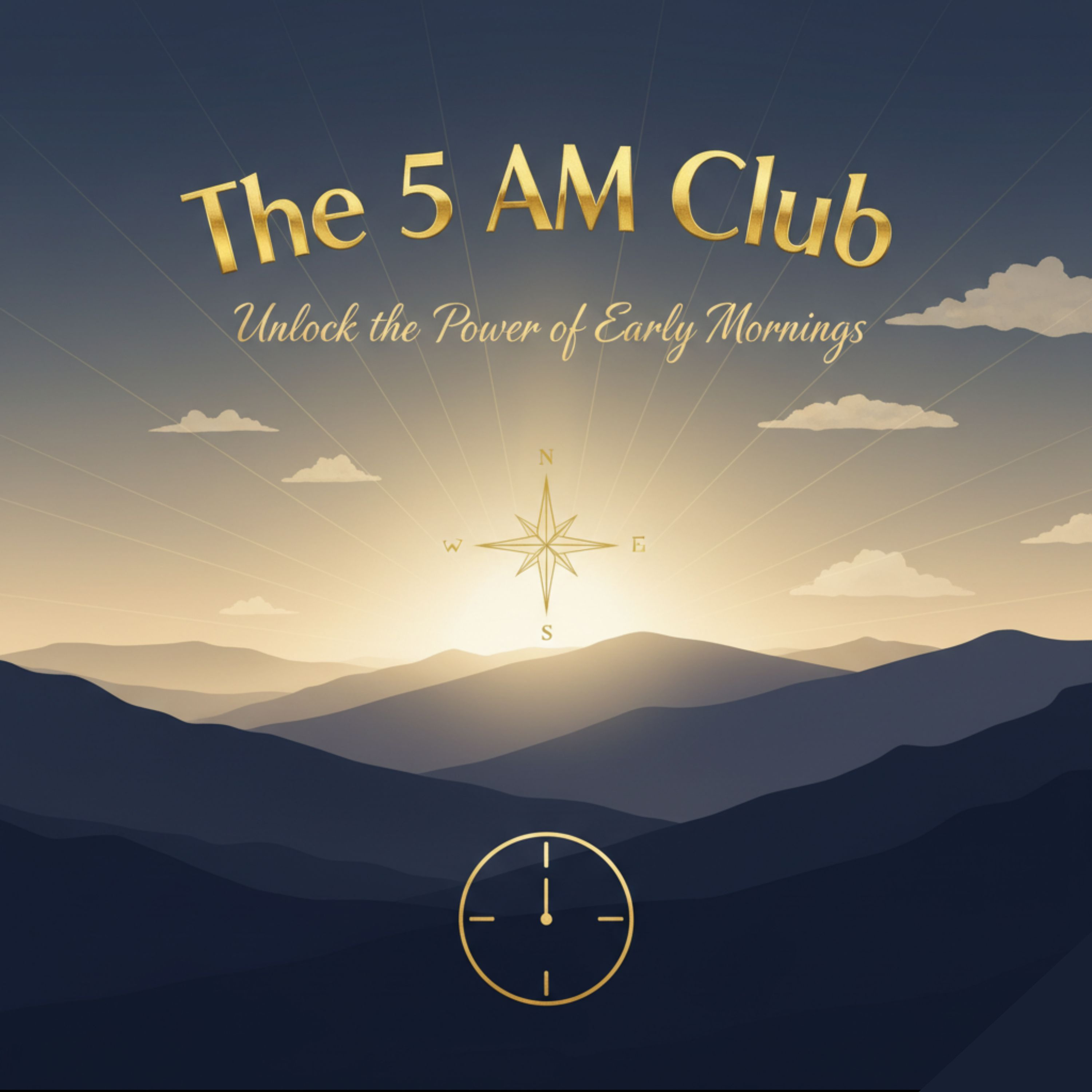 The 5 AM Club: Unlock the Power of Early Mornings episode artwork