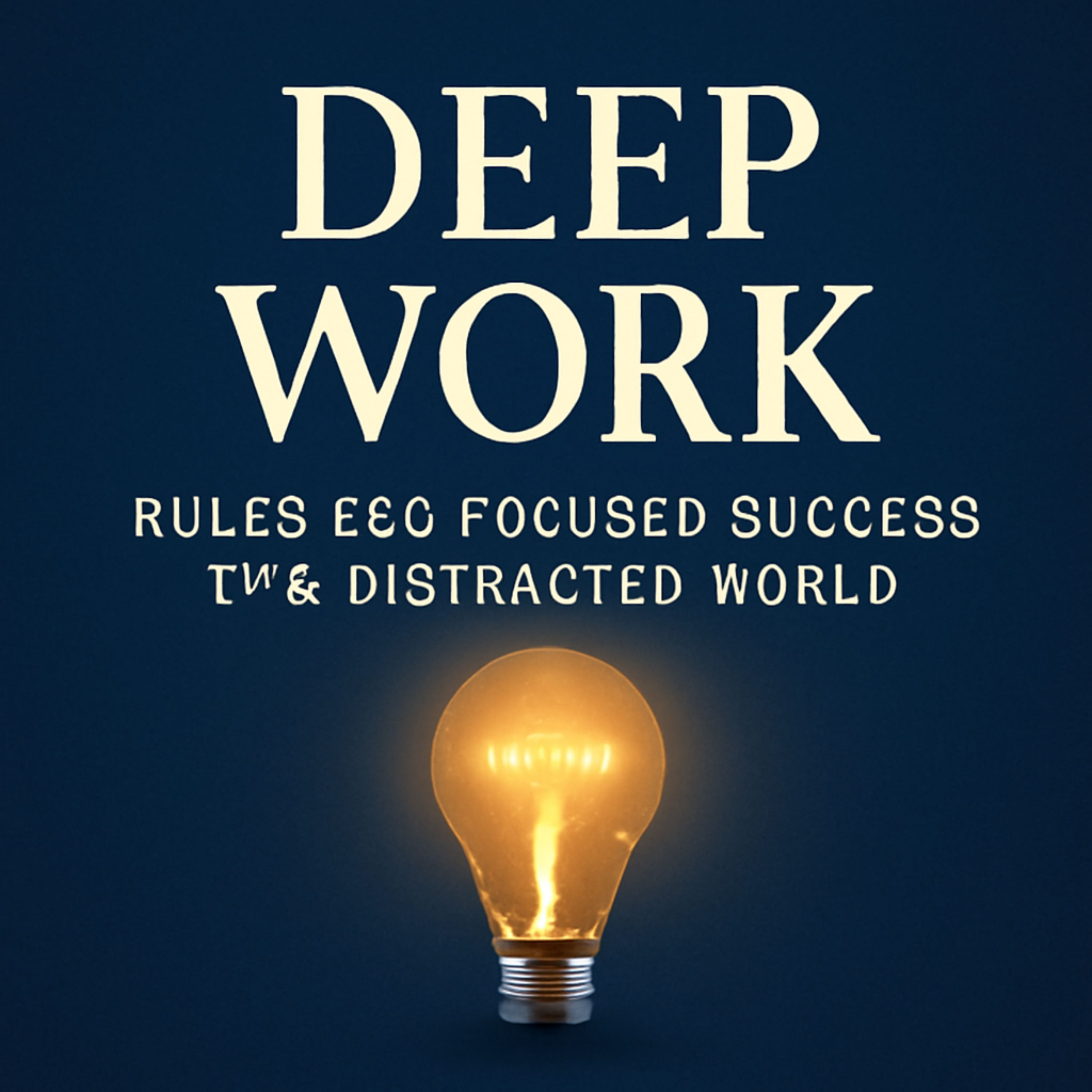 Deep Work: Rules for Focused Success in a Distracted World episode artwork