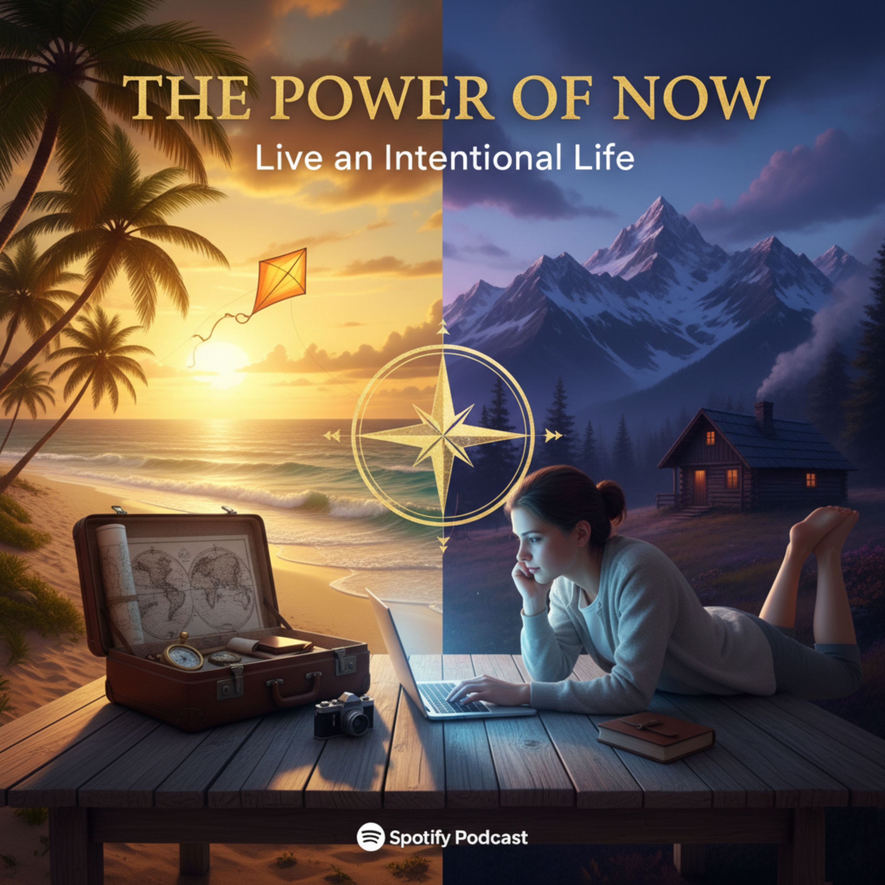 The Power of Now: How Living in the Present Moment Leads to Happiness episode artwork