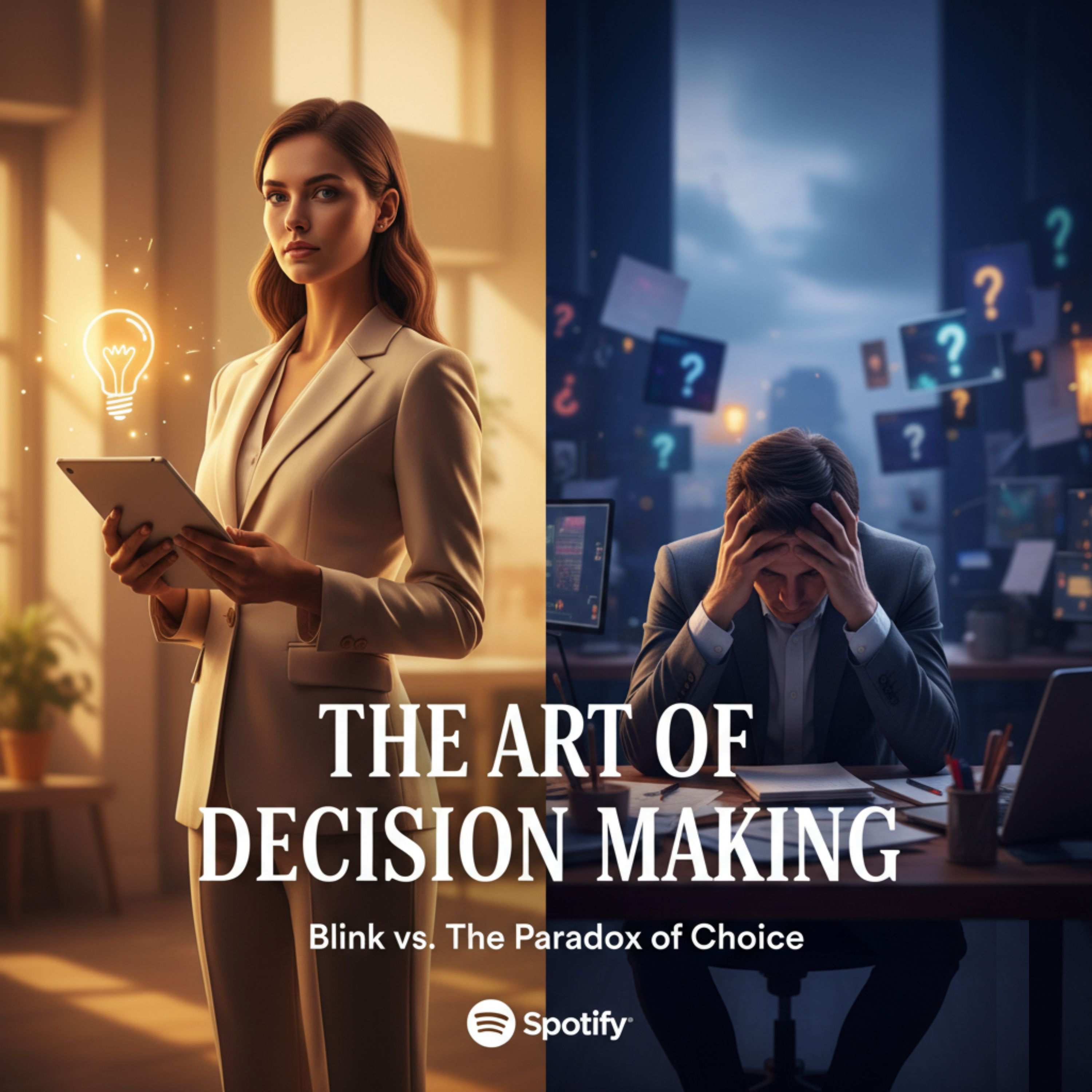 The Art of Decision Making: Blink vs. The Paradox of Choice episode artwork