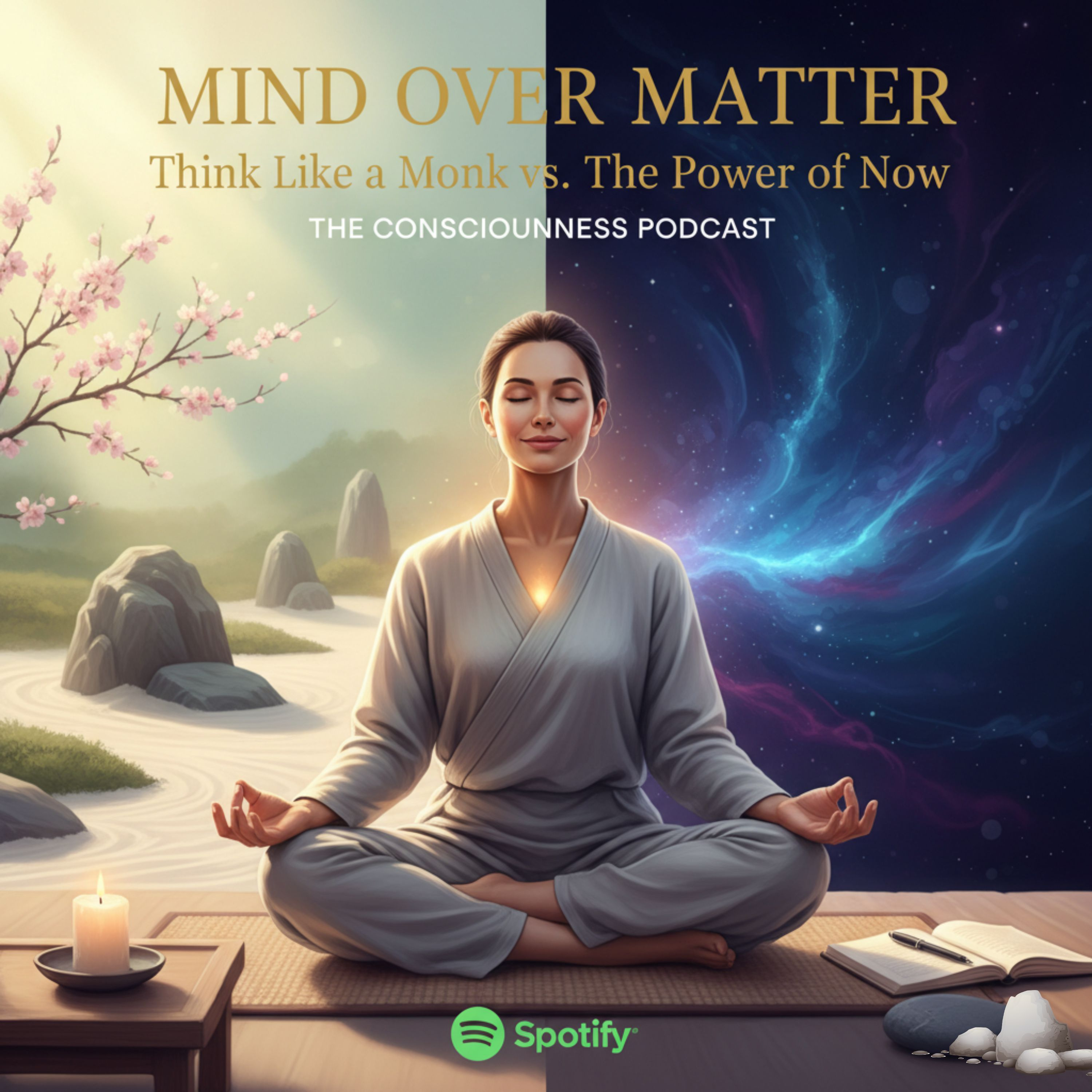 Mind Over Matter: Think Like a Monk vs. The Power of Now episode artwork