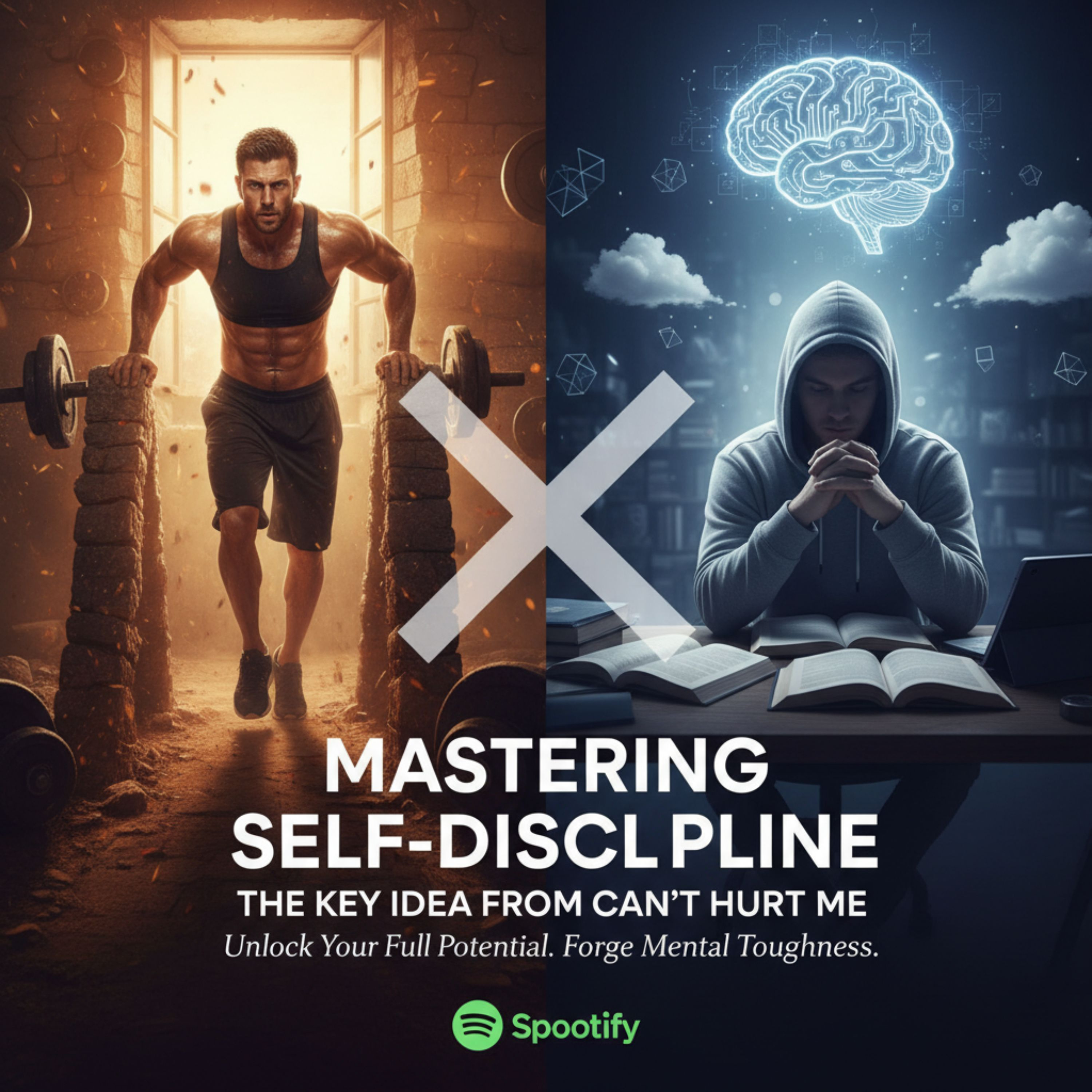 Mastering Self-Discipline: The Key Idea from Can’t Hurt Me episode artwork