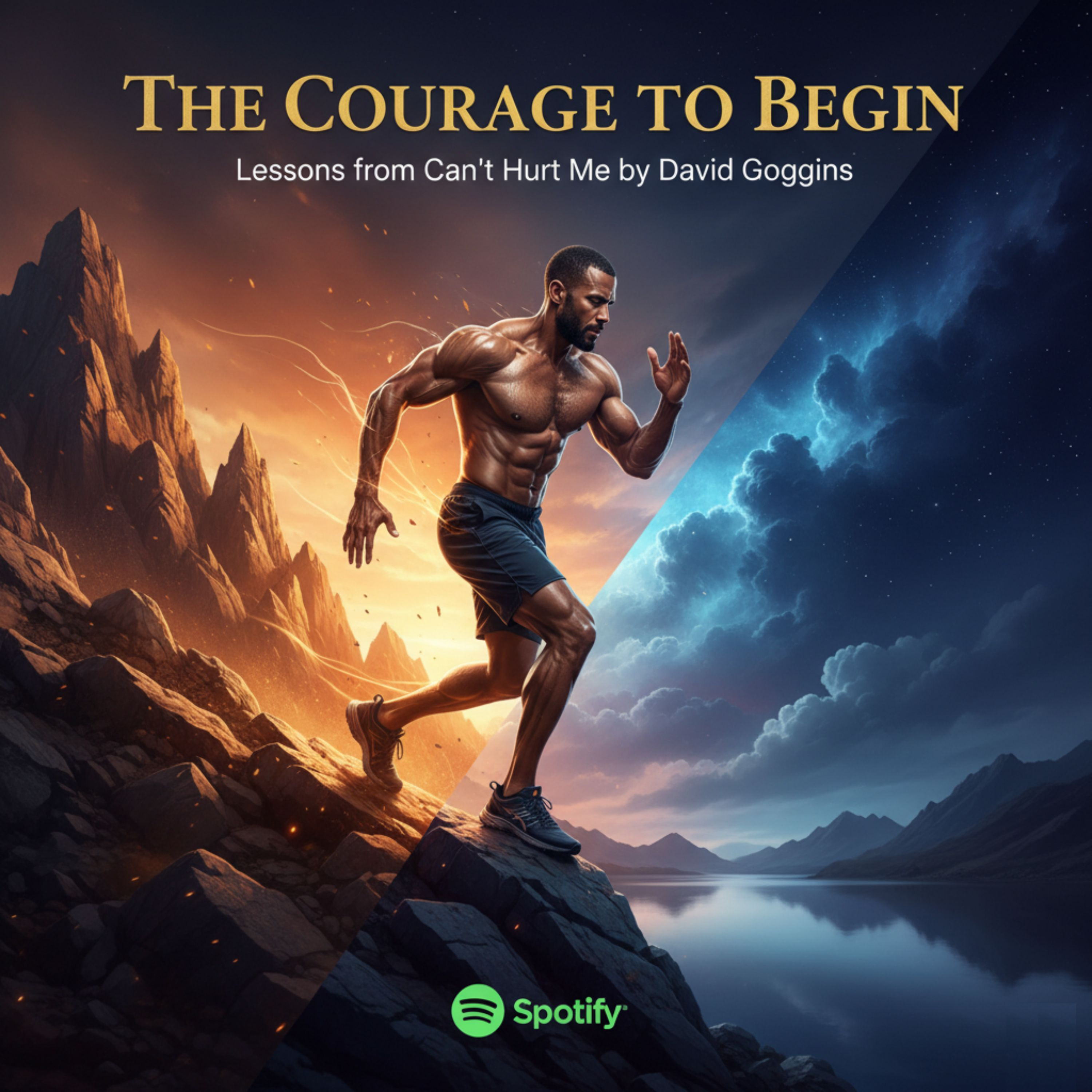 The Courage to Begin: Lessons from Can’t Hurt Me by David Goggins episode artwork