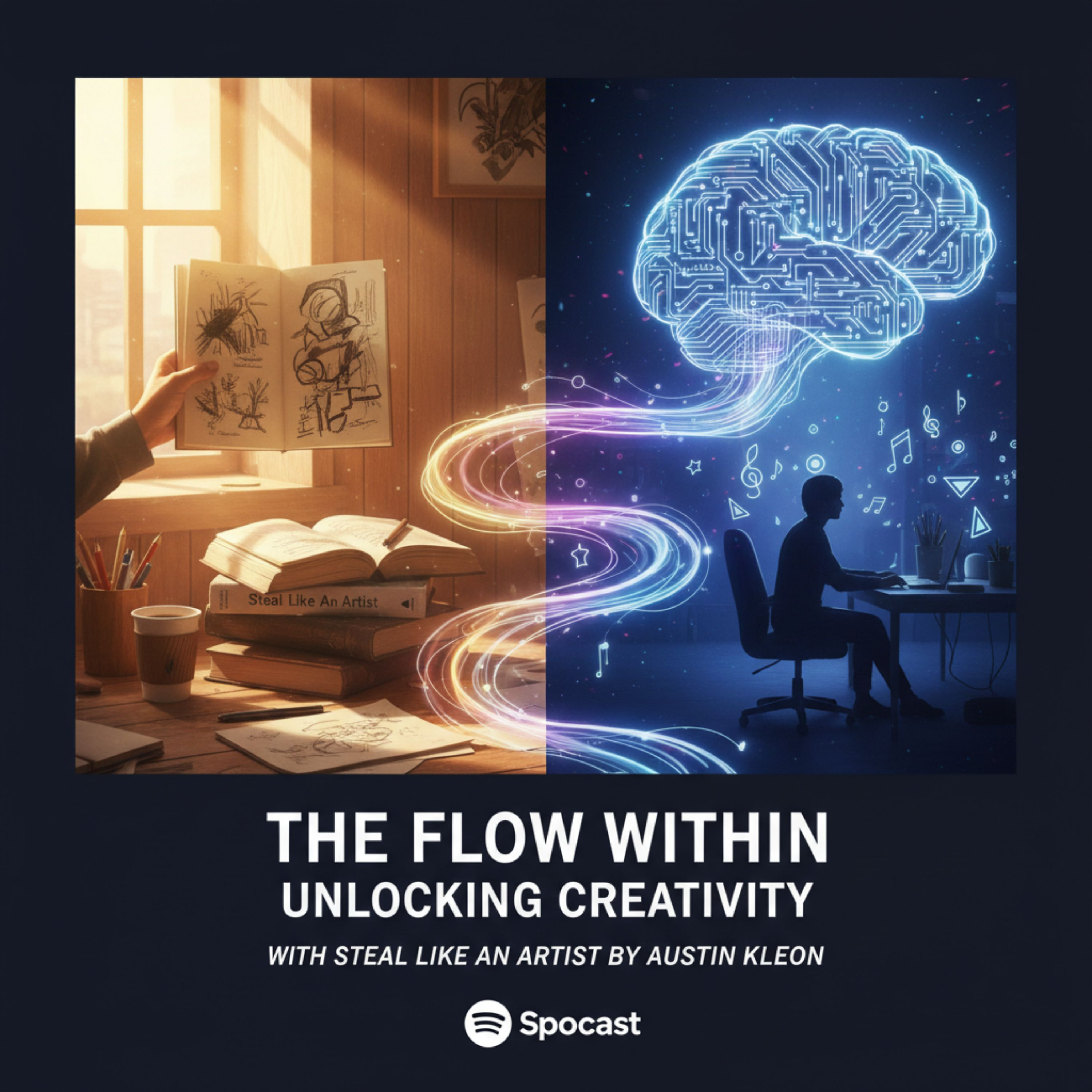 The Flow Within: Unlocking Creativity with Steal Like an Artist by Austin Kleon episode artwork