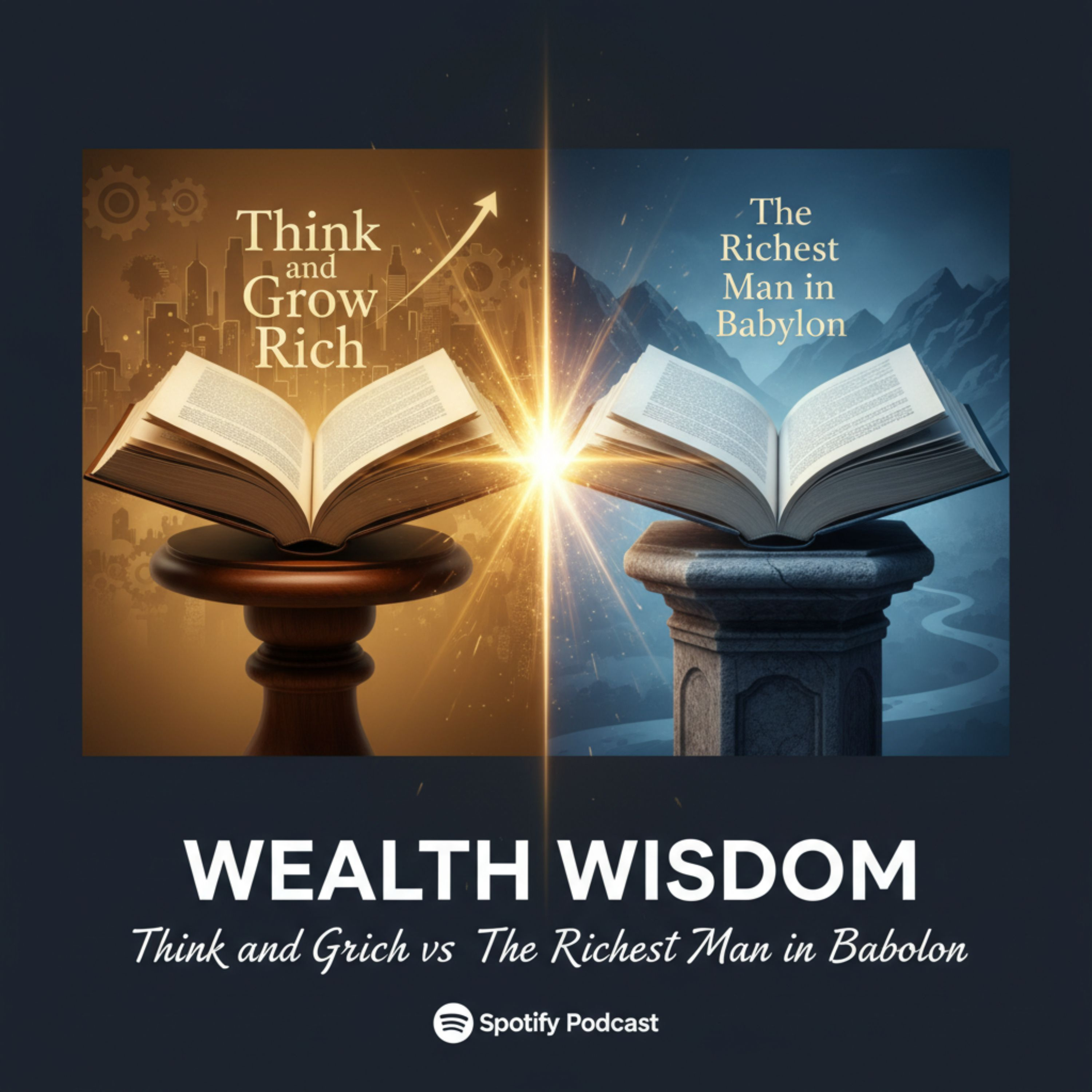 Wealth Wisdom — “Think and Grow Rich” vs “The Richest Man in Babylon” episode artwork