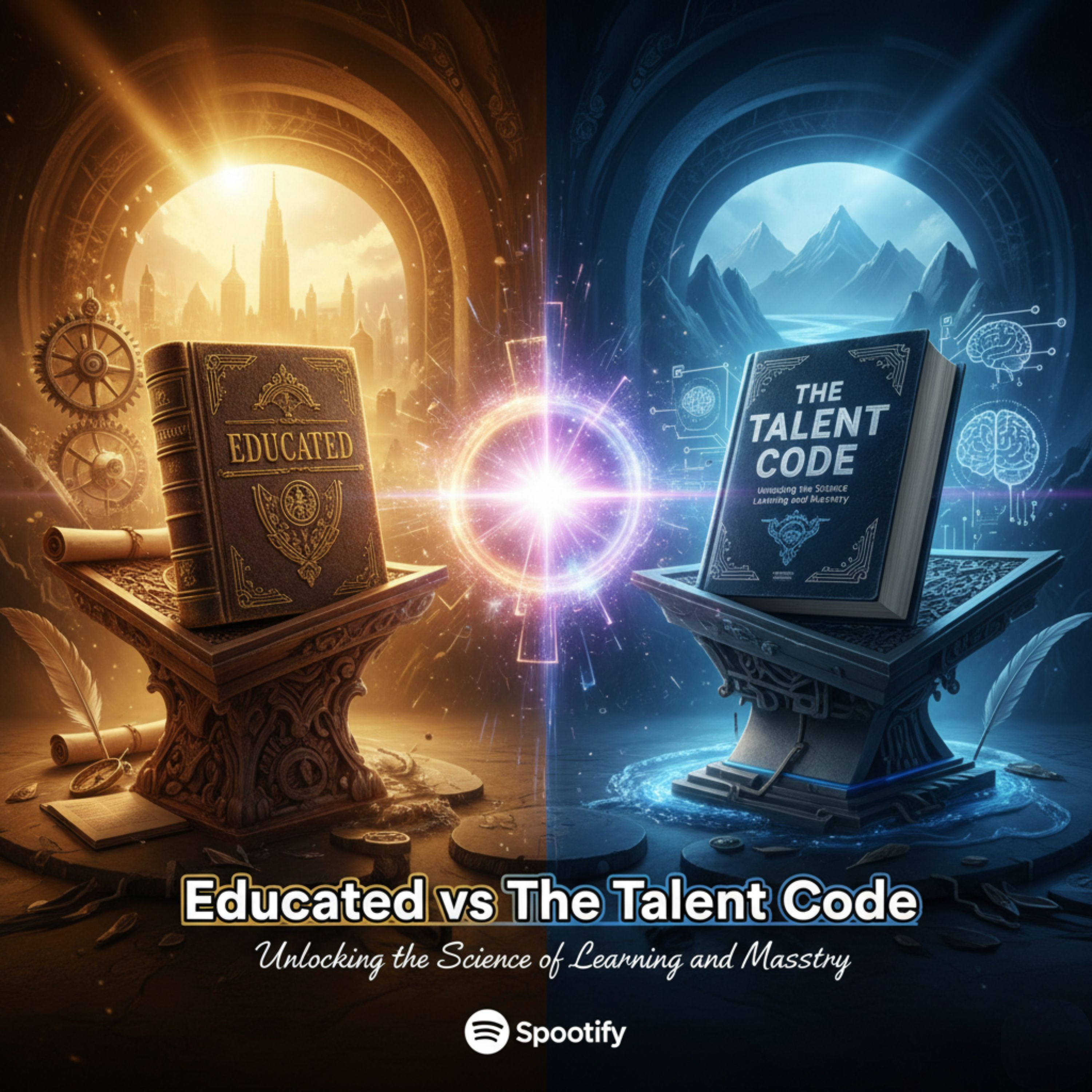 Educated vs The Talent Code: Unlocking the Science of Learning and Mastery episode artwork