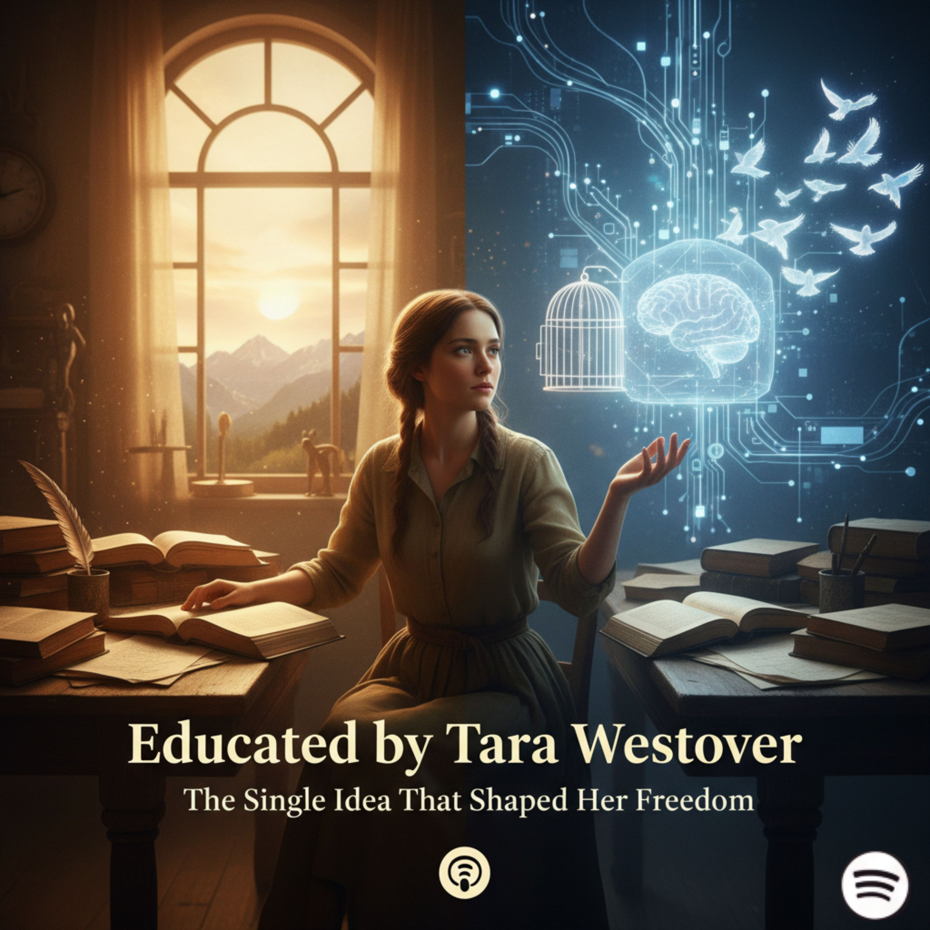 Educated by Tara Westover – The Single Idea That Shaped Her Freedom episode artwork