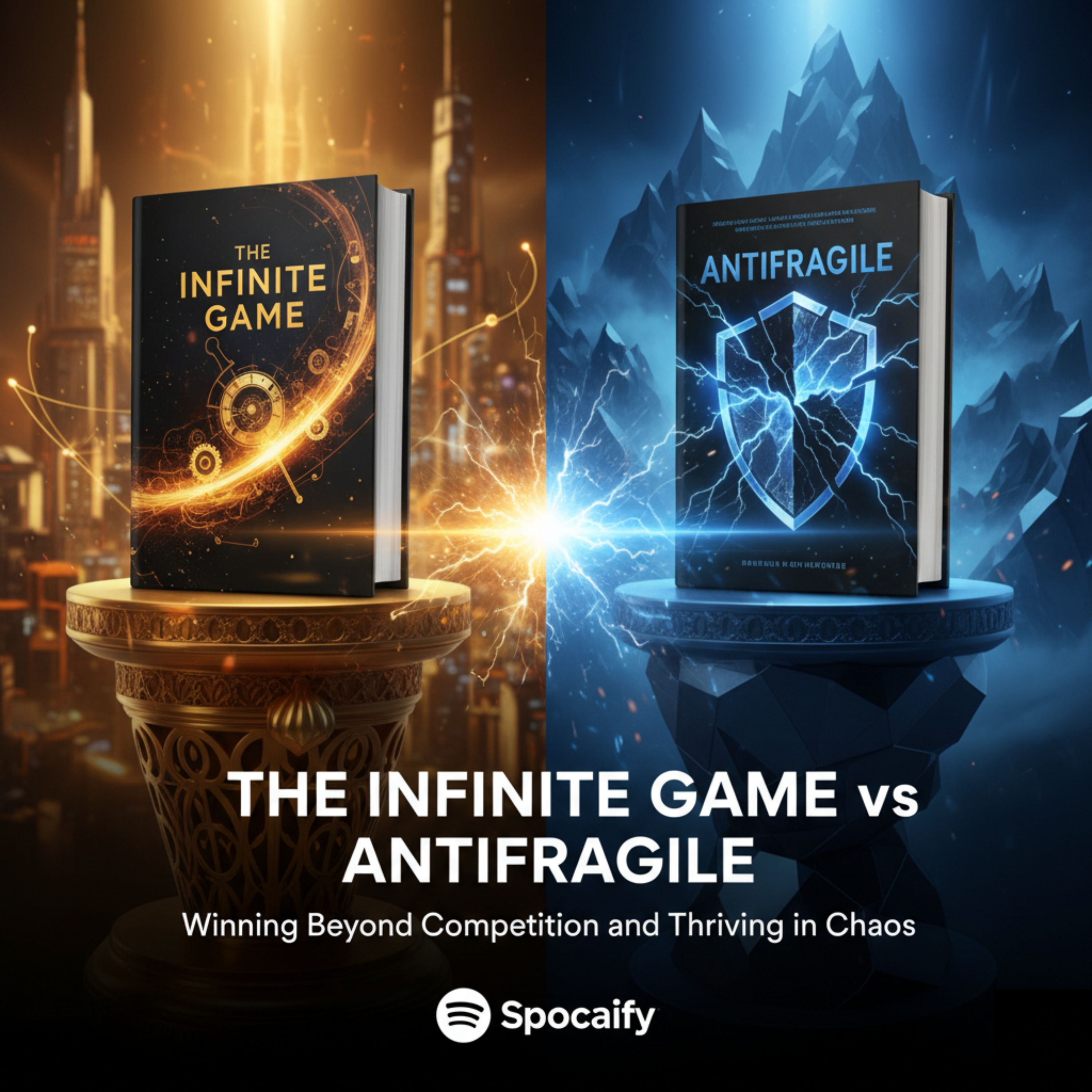 The Infinite Game vs Antifragile: Winning Beyond Competition and Thriving in Chaos episode artwork