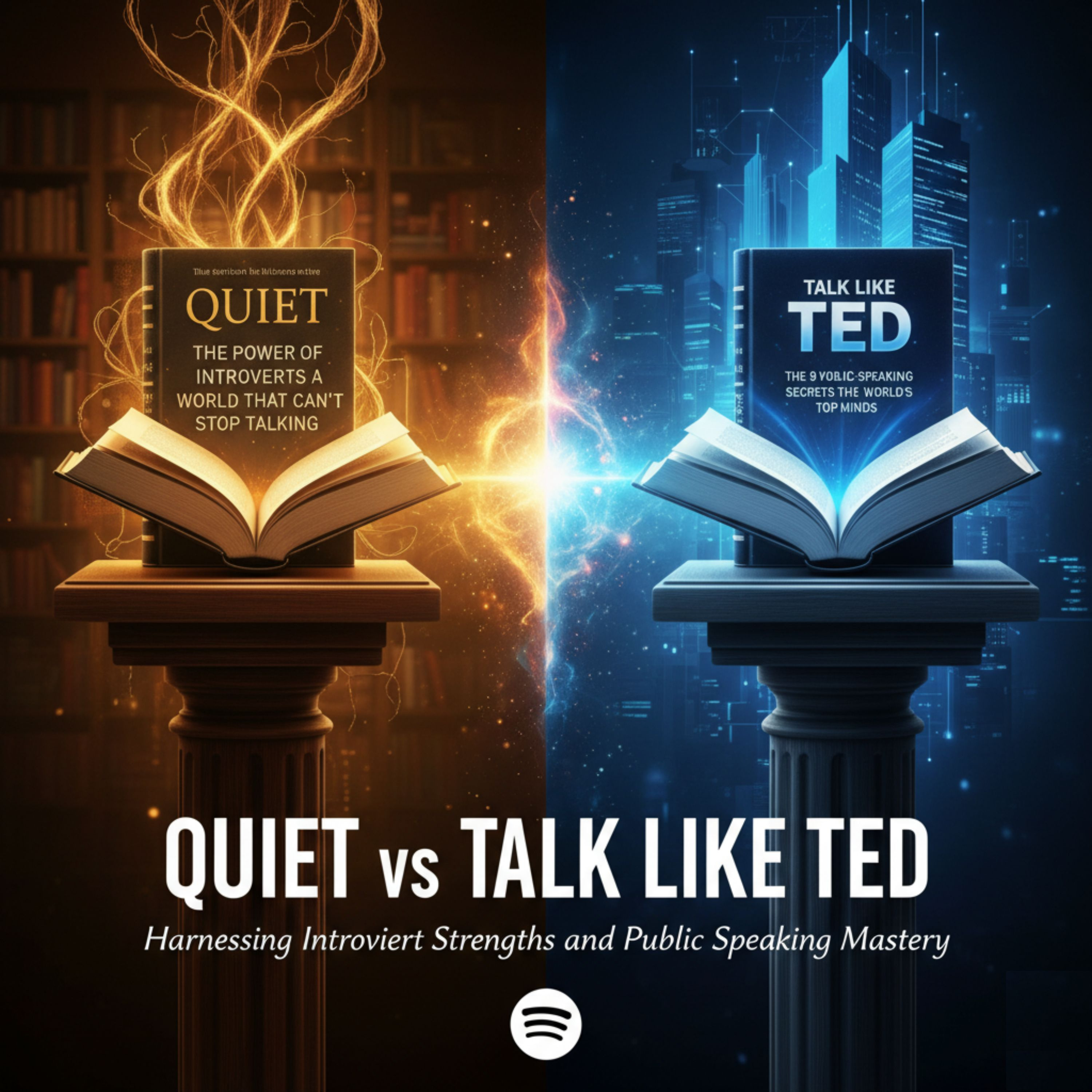 Quiet vs Talk Like TED: Harnessing Introvert Strengths and Public Speaking Mastery episode artwork