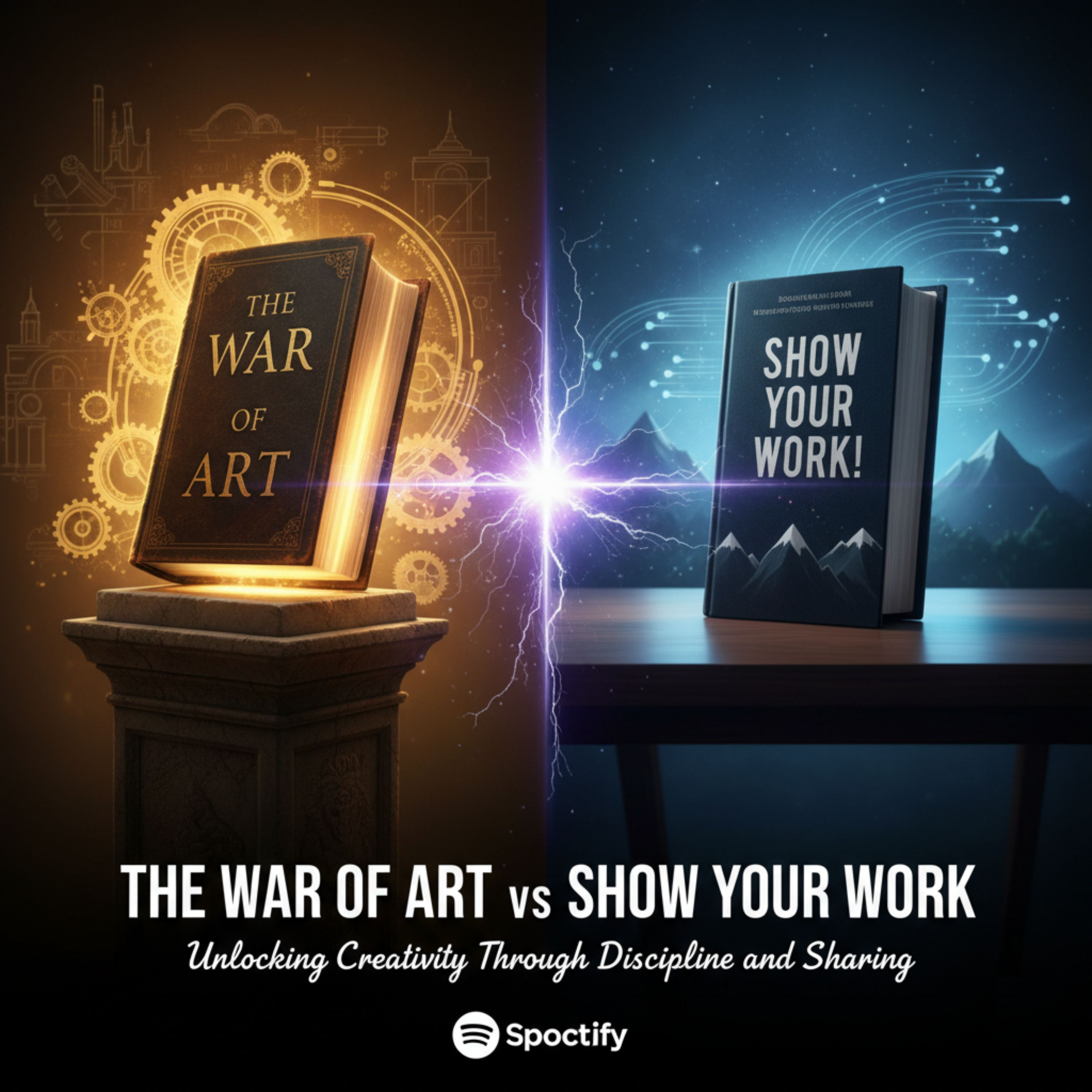 The War of Art vs Show Your Work: Unlocking Creativity Through Discipline and Sharing episode artwork