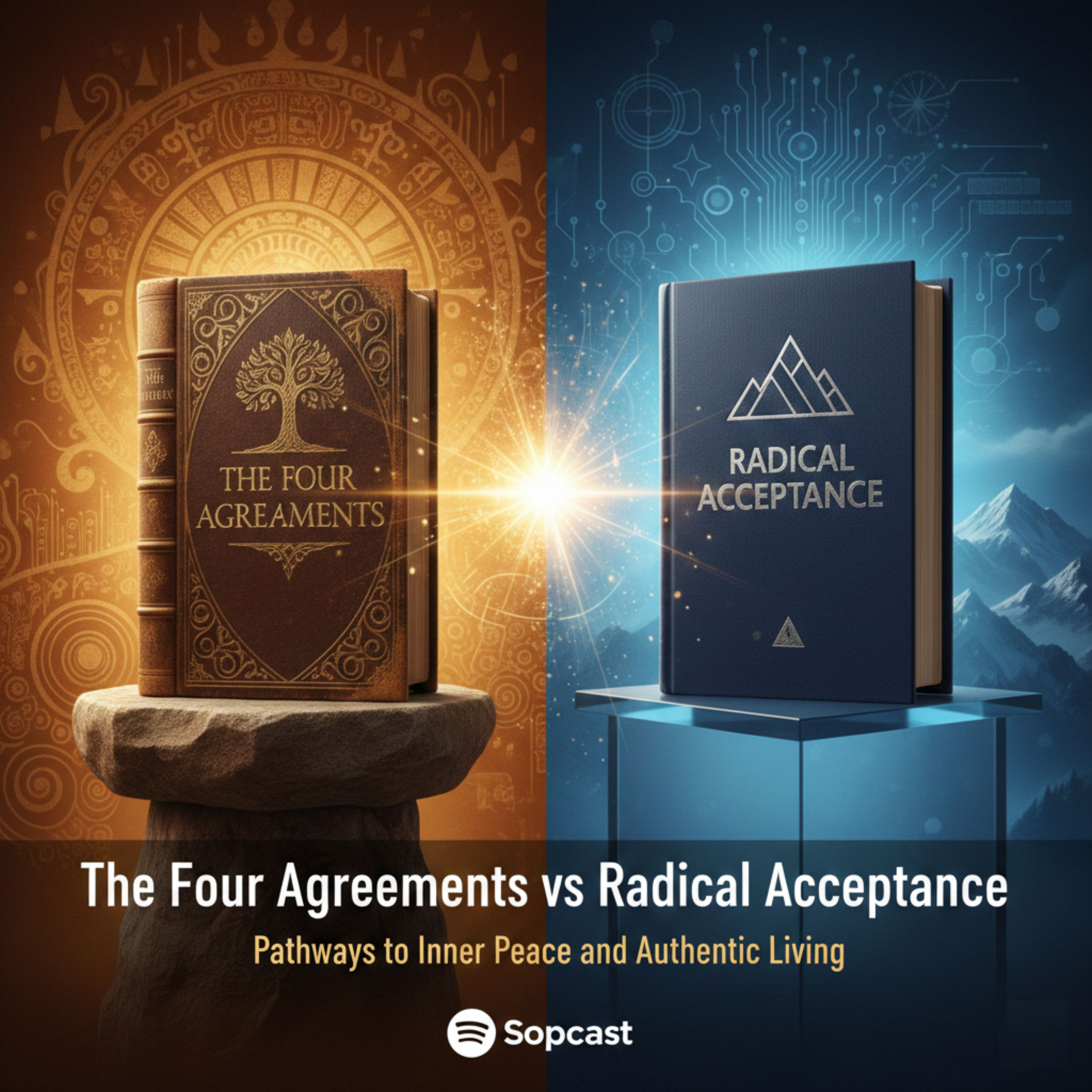 The Four Agreements vs Radical Acceptance: Pathways to Inner Peace and Authentic Living episode artwork