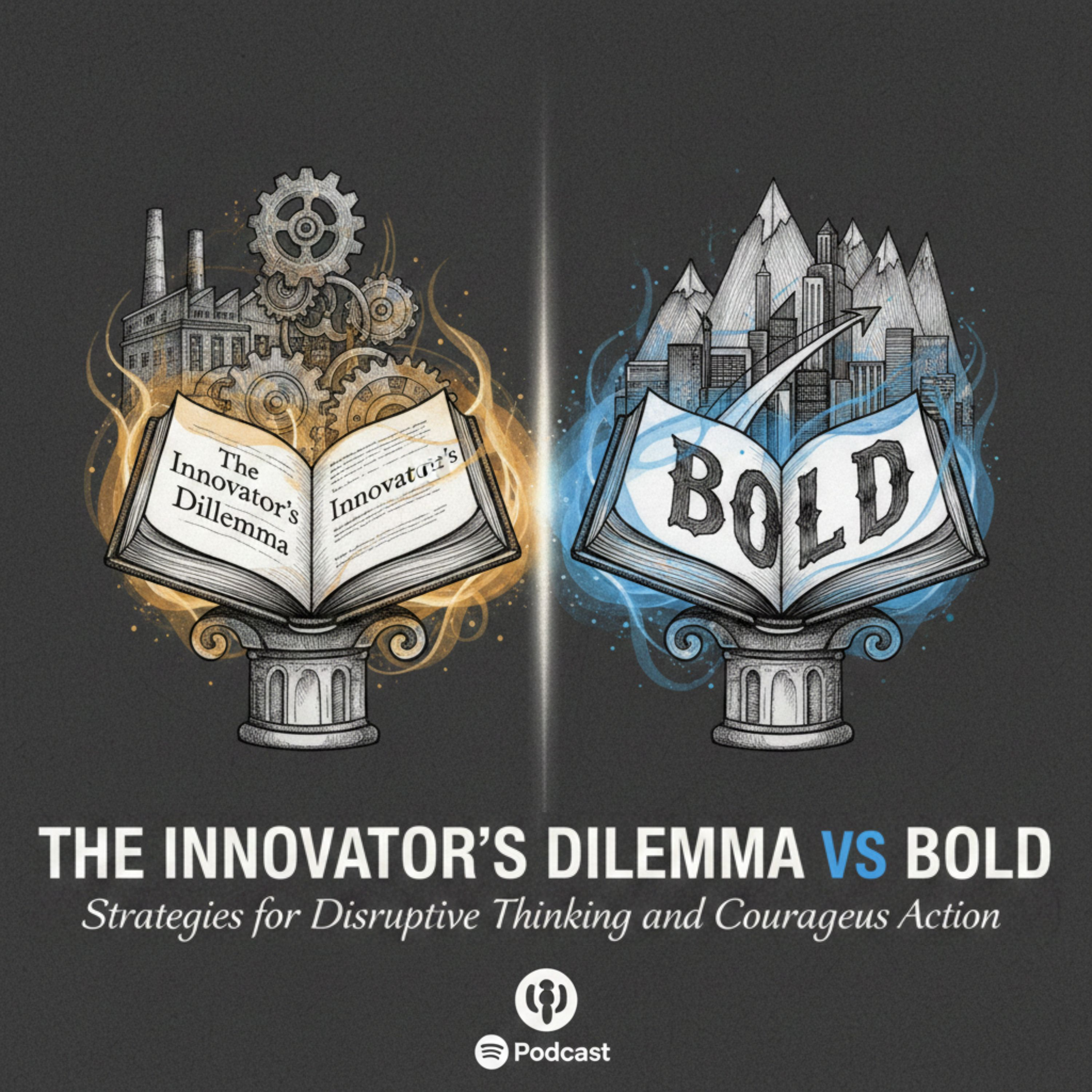The Innovator’s Dilemma vs Bold: Strategies for Disruptive Thinking and Courageous Action episode artwork